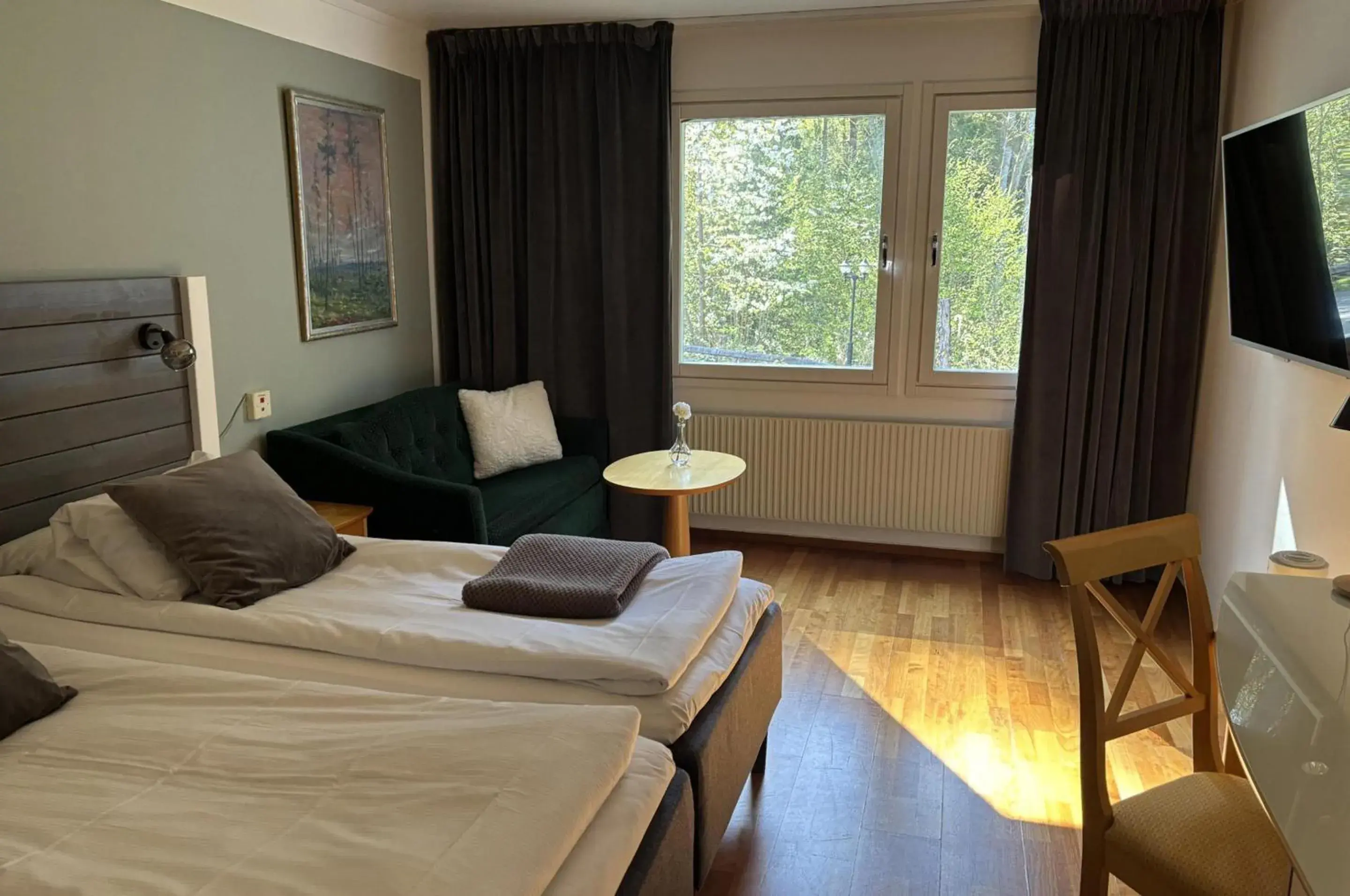 Bedroom, Bed in Hotel Ullinge Bedroom, Bed in Hotel Ullinge