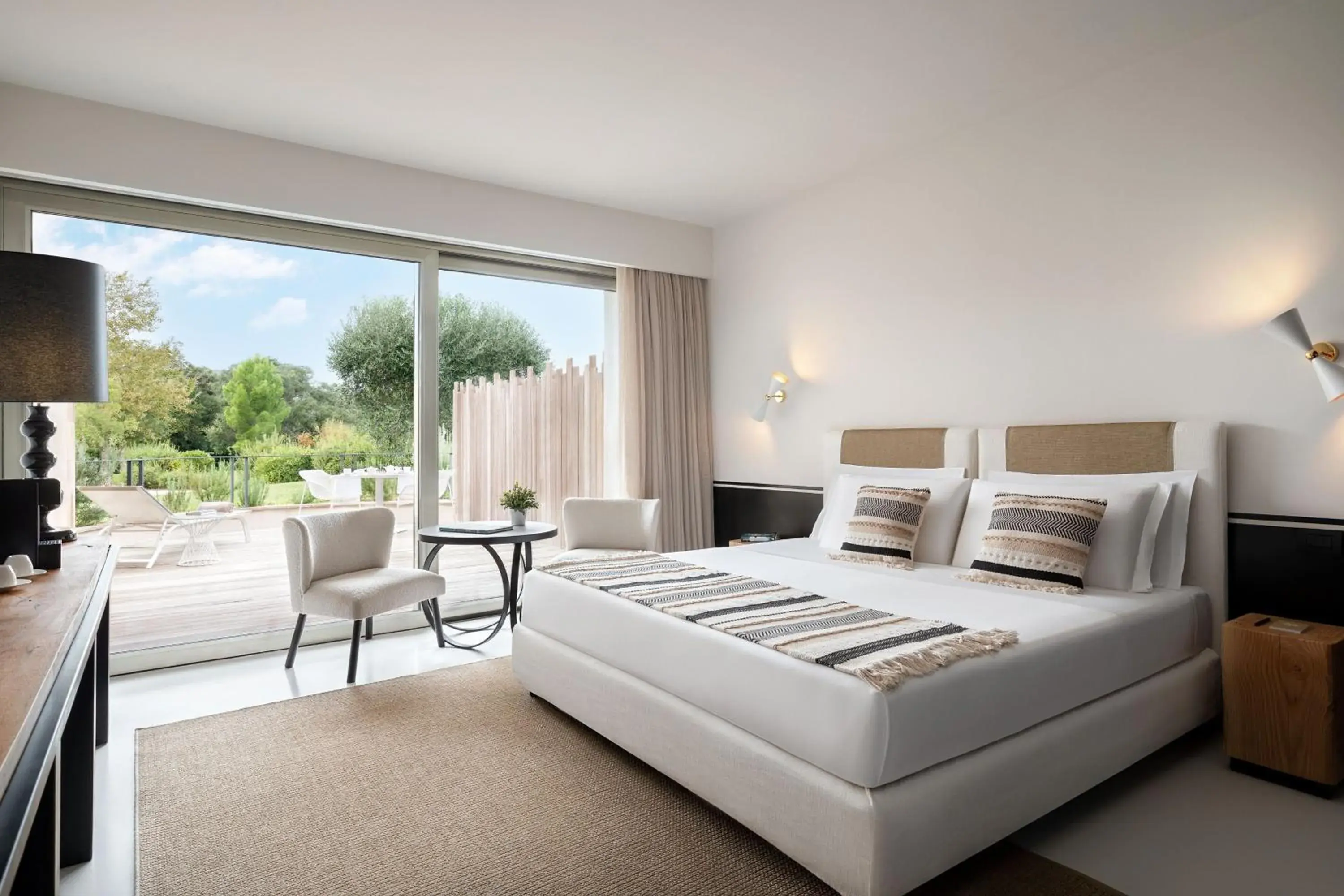 Superior King Room with Balcony and Courtyard View in Argentario Golf & Wellness Resort, Autograph Collection Superior King Room with Balcony and Courtyard View in Argentario Golf & Wellness Resort, Autograph Collection