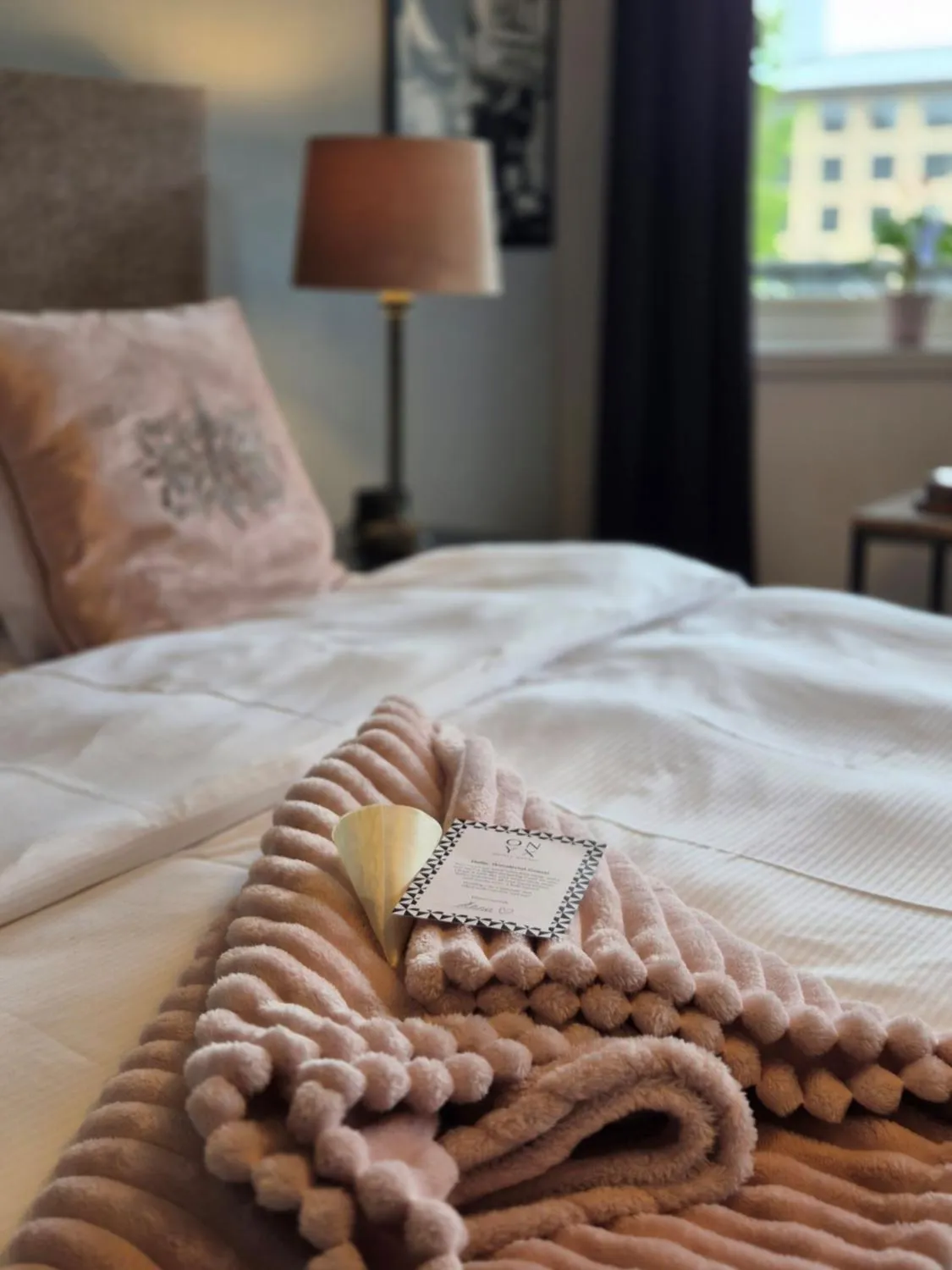 Decorative detail, Bed in Hotell Onyxen, boutique- & lifestyle, Adults Only