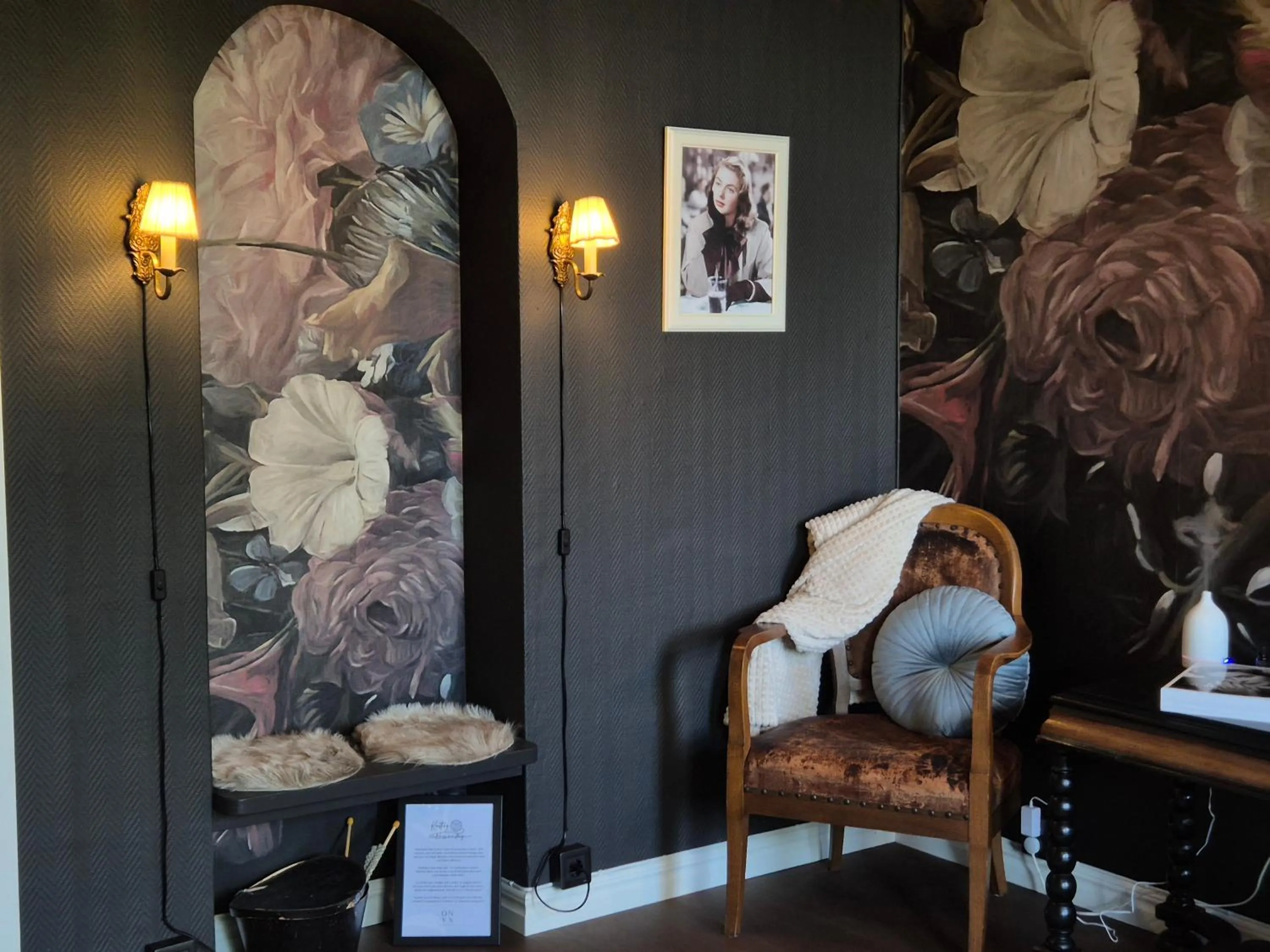 Decorative detail in Hotell Onyxen, boutique- & lifestyle, Adults Only