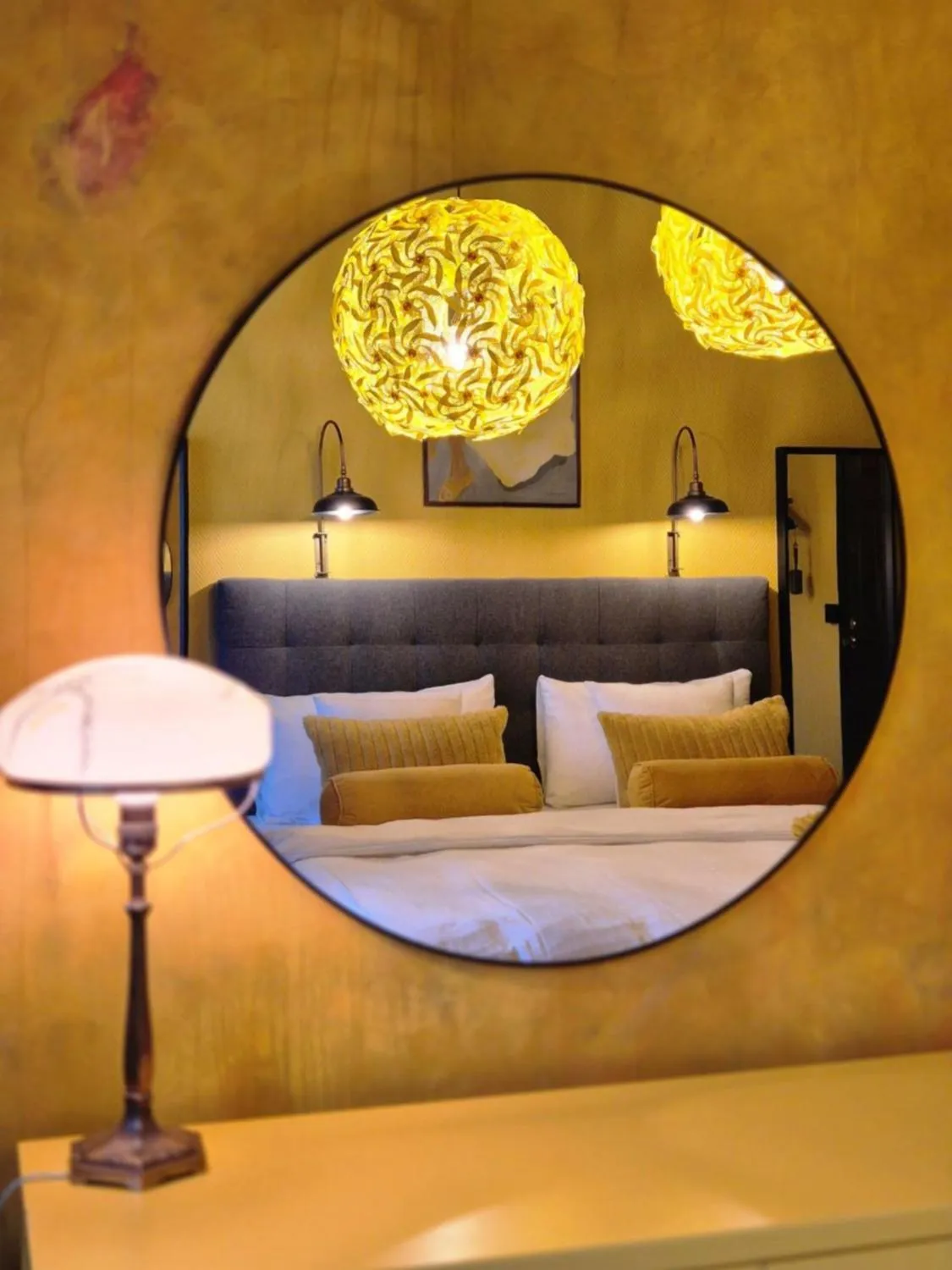 Decorative detail, Bed in Hotell Onyxen, boutique- & lifestyle, Adults Only