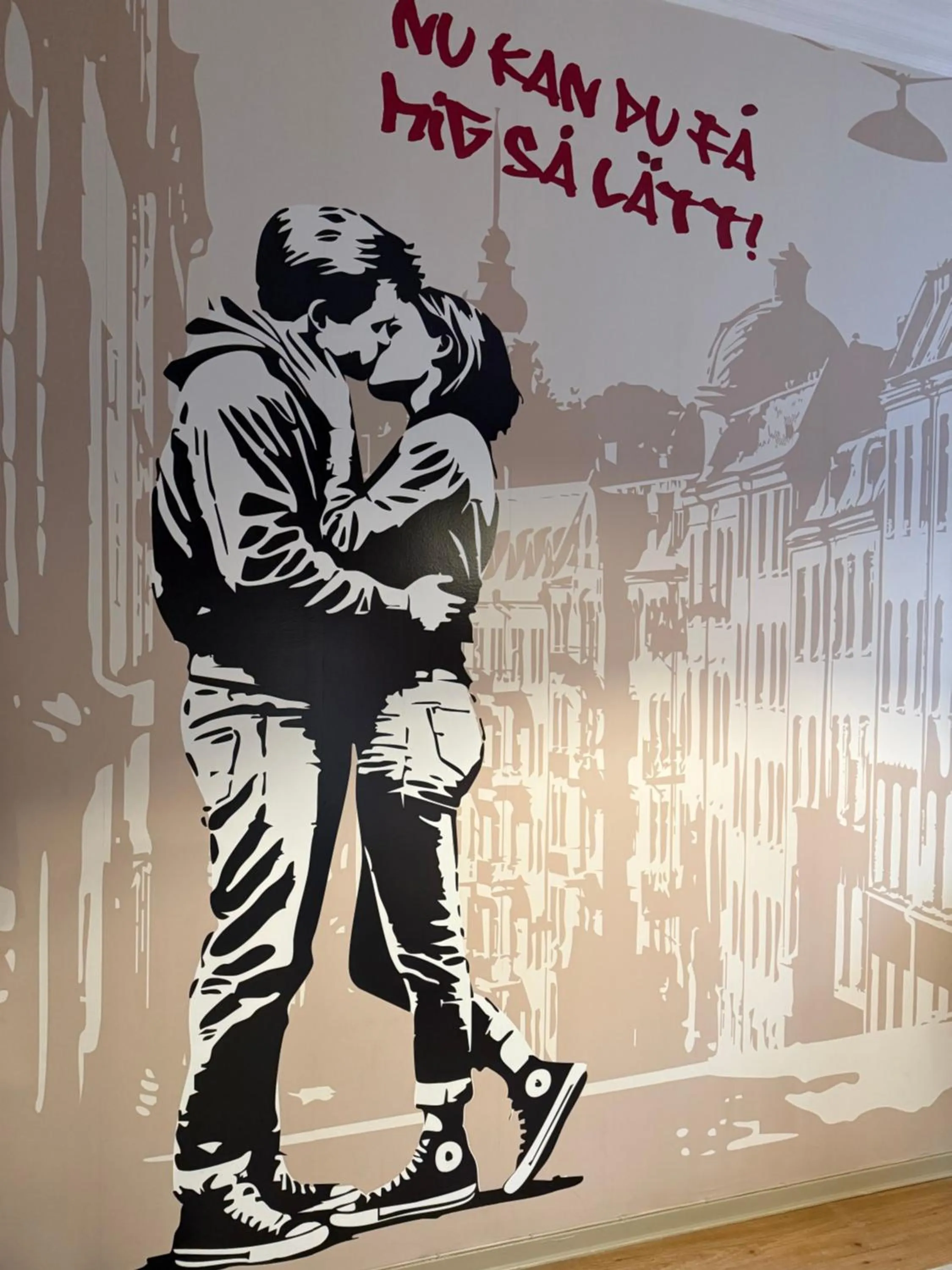 Decorative detail in Hotell Onyxen, boutique- & lifestyle, Adults Only