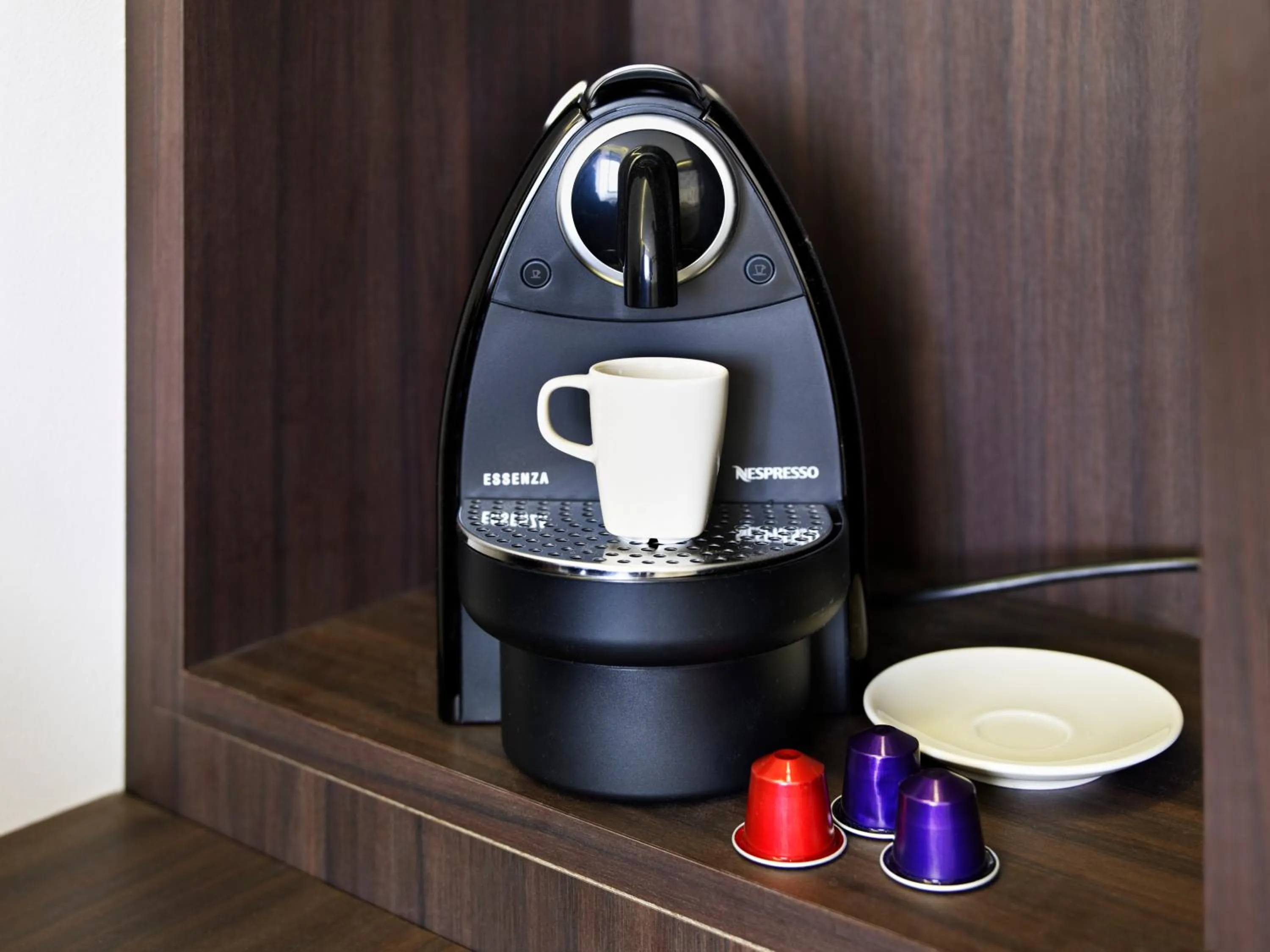 Coffee/tea facilities in Hotel Riverton