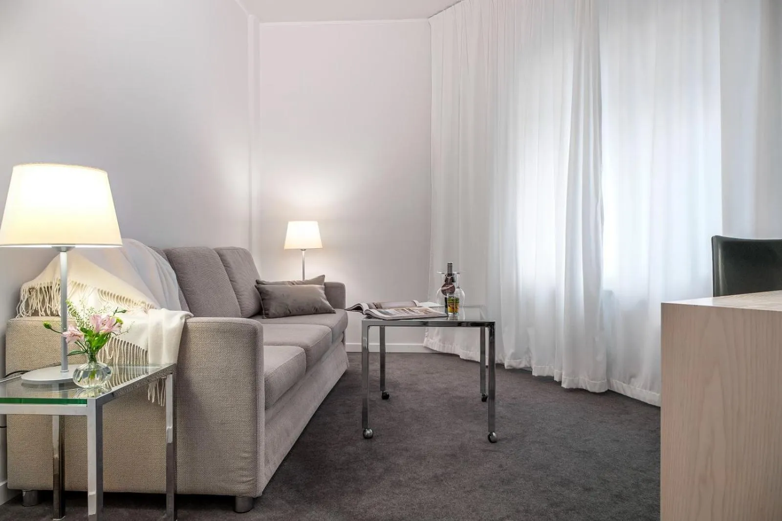 Living room in Hotel Riverton