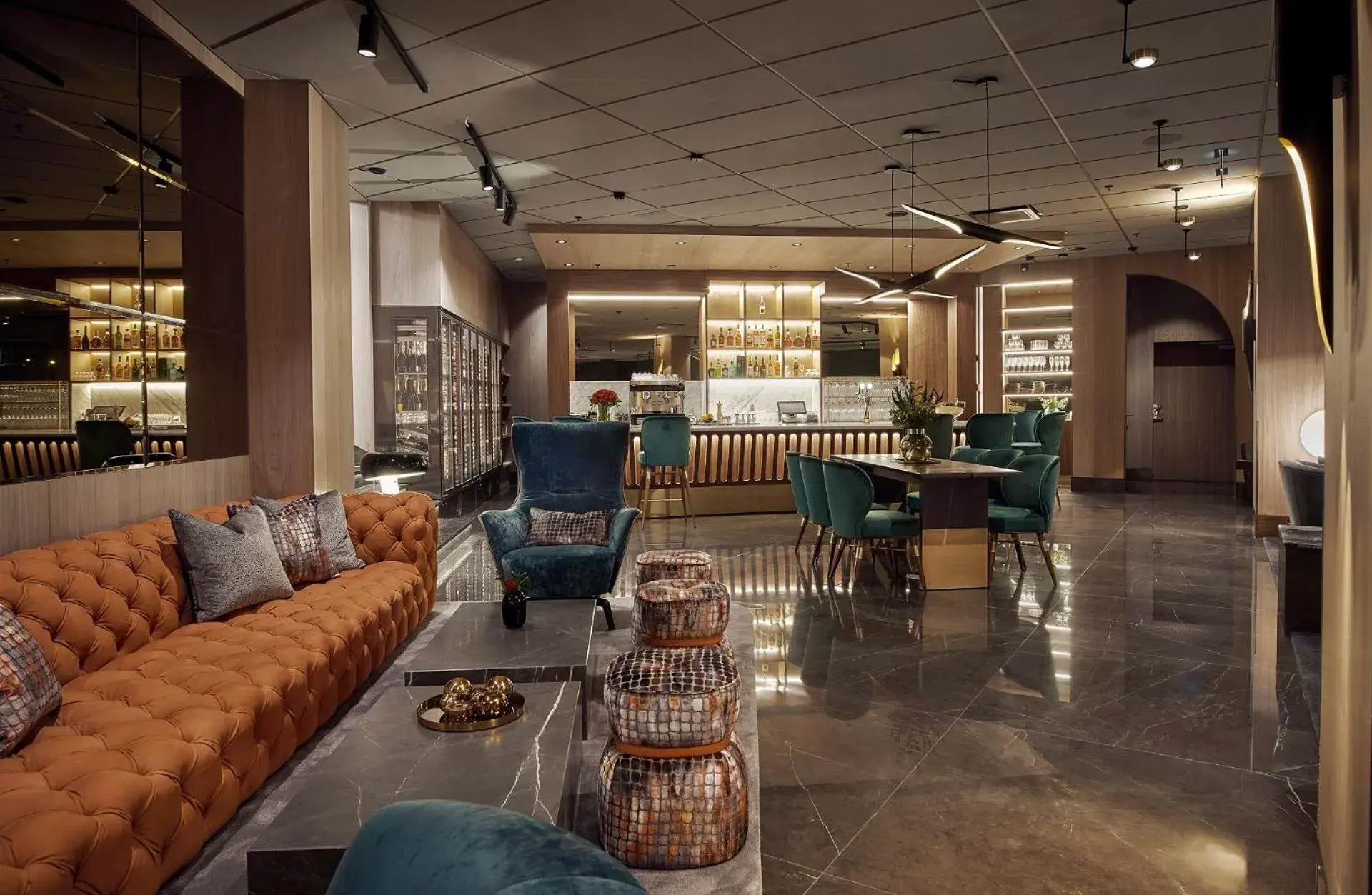 Lobby or reception in Hotel Riverton Lobby or reception in Hotel Riverton