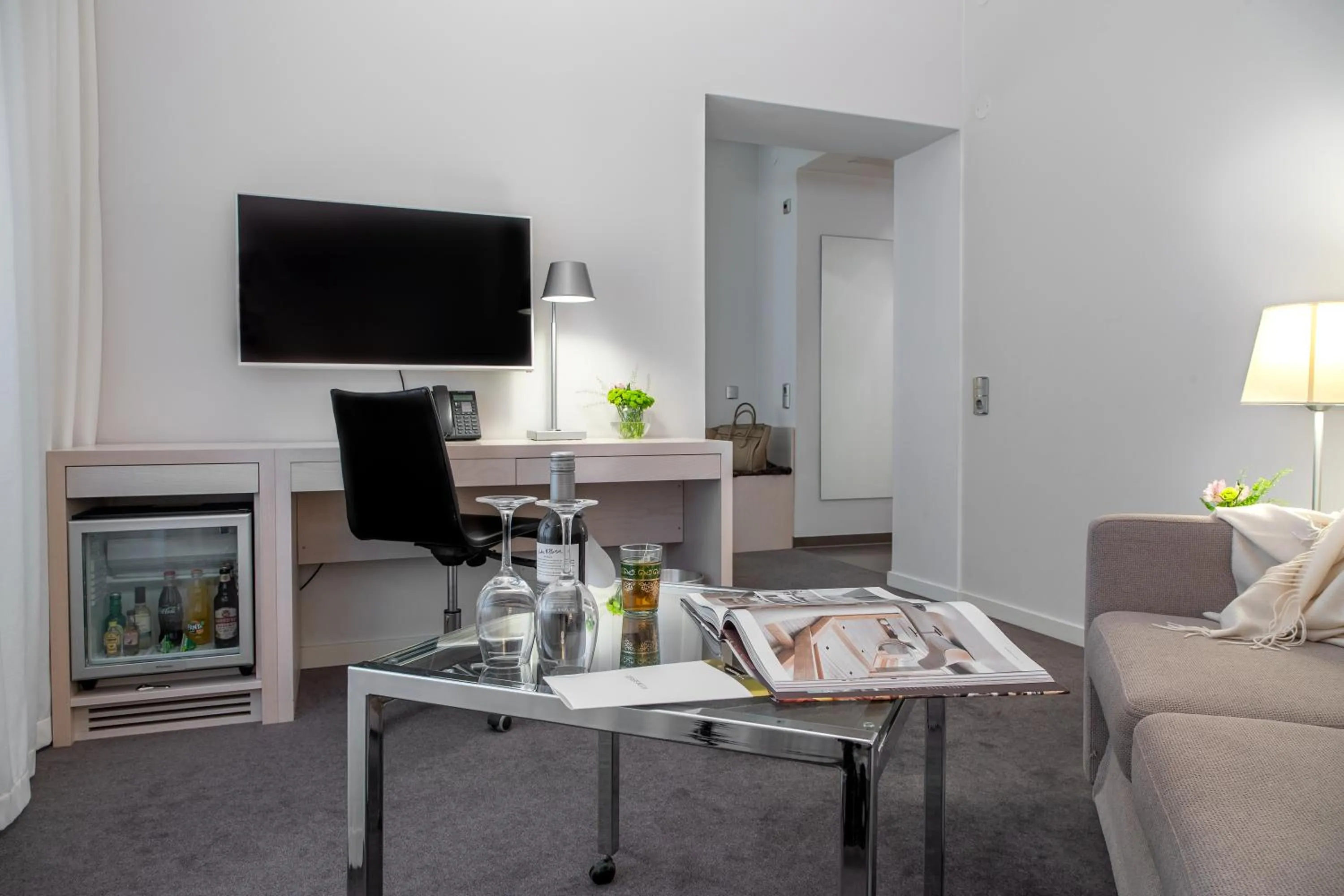 Living room in Hotel Riverton