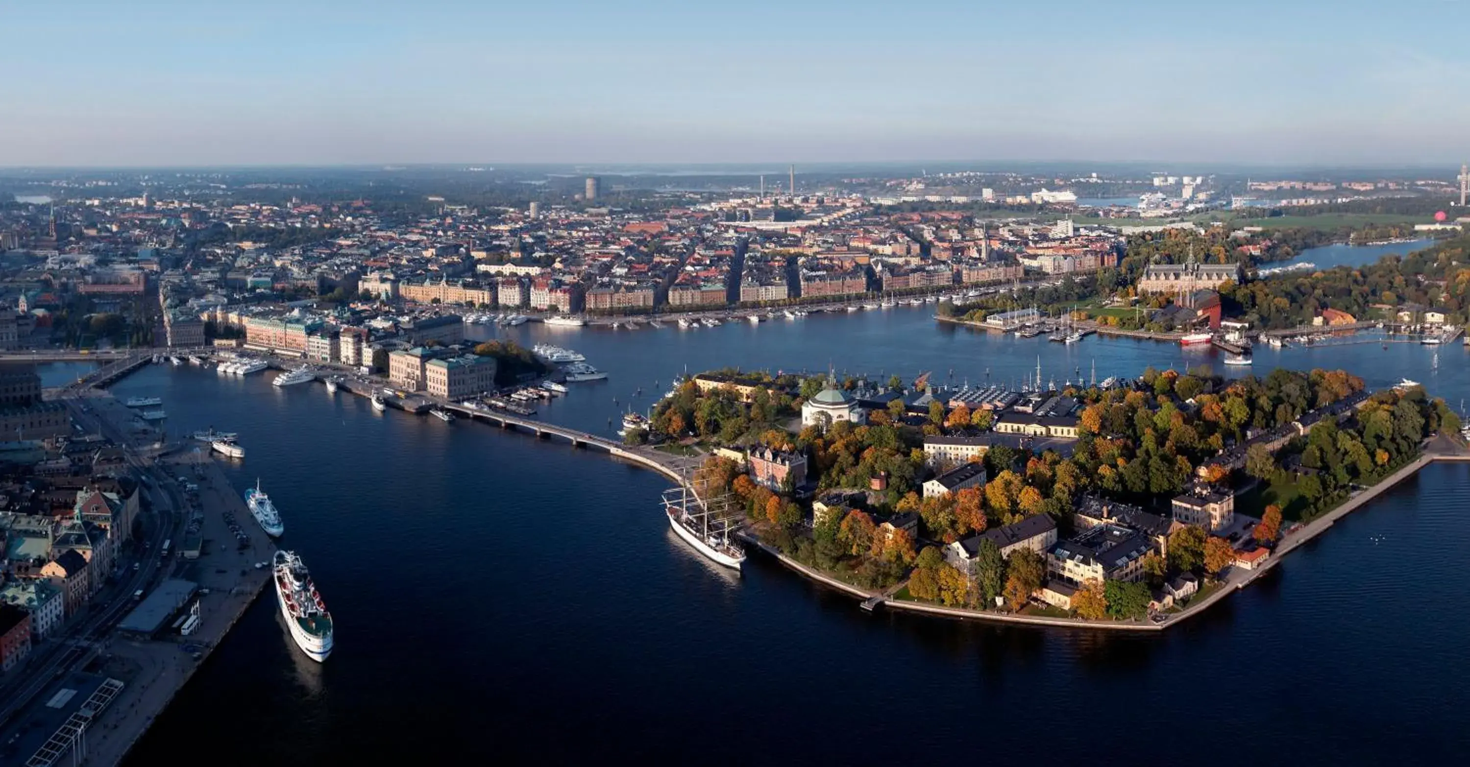 Bird's eye view in Hotel Skeppsholmen, Stockholm, a Member of Design Hotels Bird's eye view in Hotel Skeppsholmen, Stockholm, a Member of Design Hotels
