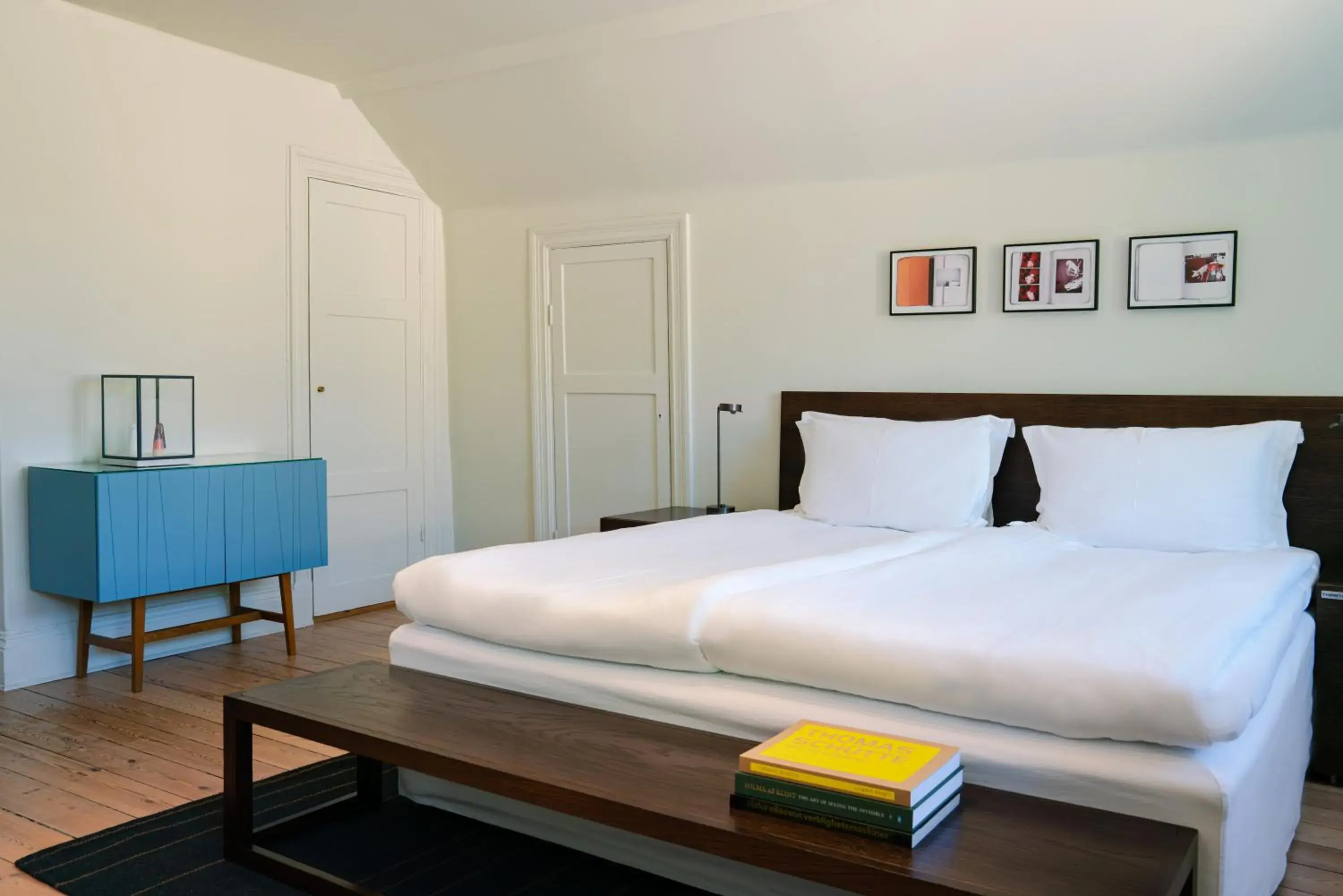 Bed in Hotel Skeppsholmen, Stockholm, a Member of Design Hotels Bed in Hotel Skeppsholmen, Stockholm, a Member of Design Hotels