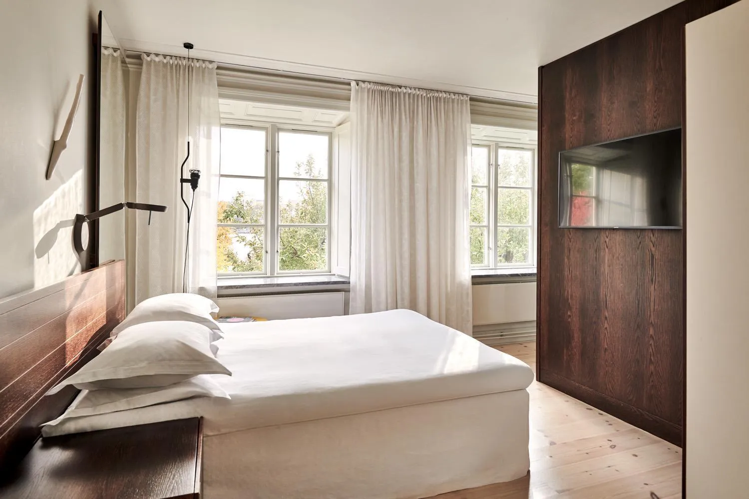 Bedroom, Bed in Hotel Skeppsholmen, Stockholm, a Member of Design Hotels