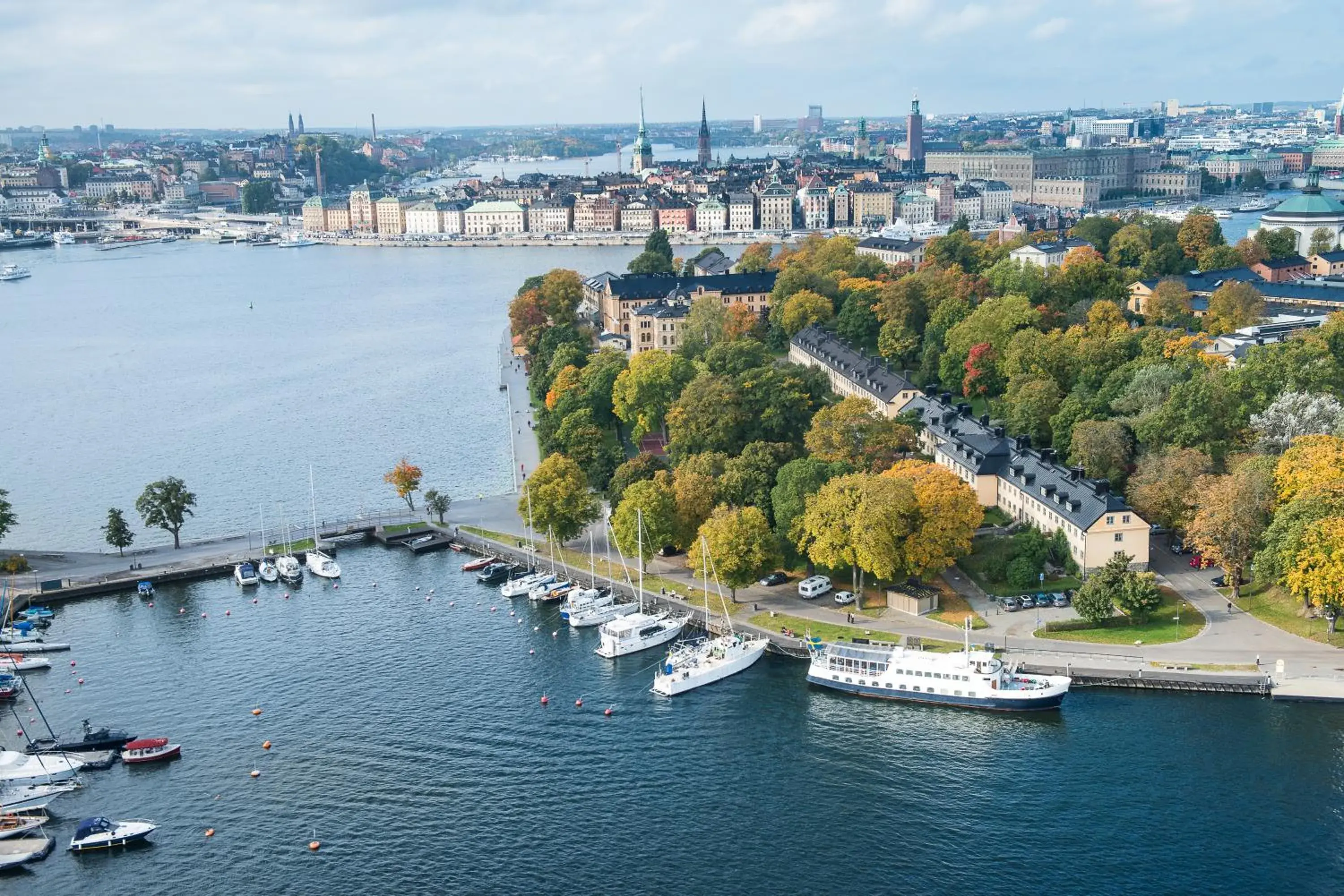 Bird's eye view in Hotel Skeppsholmen, Stockholm, a Member of Design Hotels Bird's eye view in Hotel Skeppsholmen, Stockholm, a Member of Design Hotels