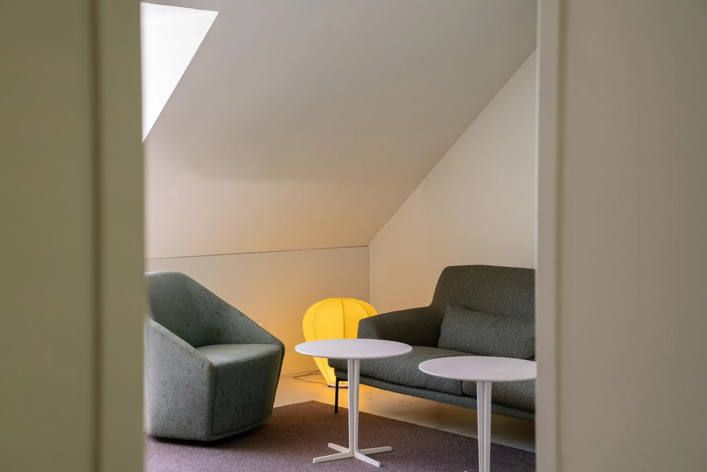 Living room in Hotel Skeppsholmen, Stockholm, a Member of Design Hotels Living room in Hotel Skeppsholmen, Stockholm, a Member of Design Hotels