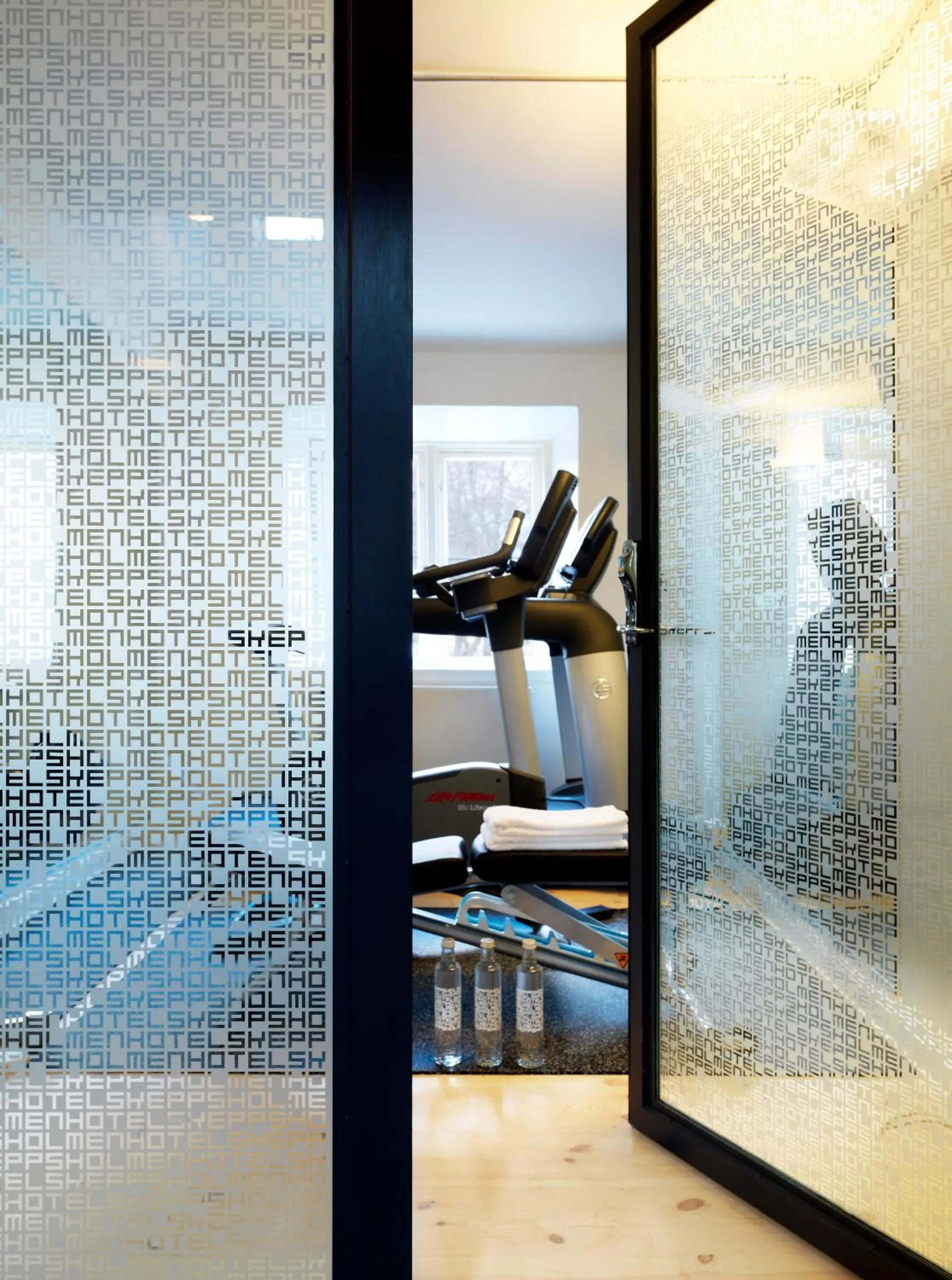 Fitness centre/facilities in Hotel Skeppsholmen, Stockholm, a Member of Design Hotels
