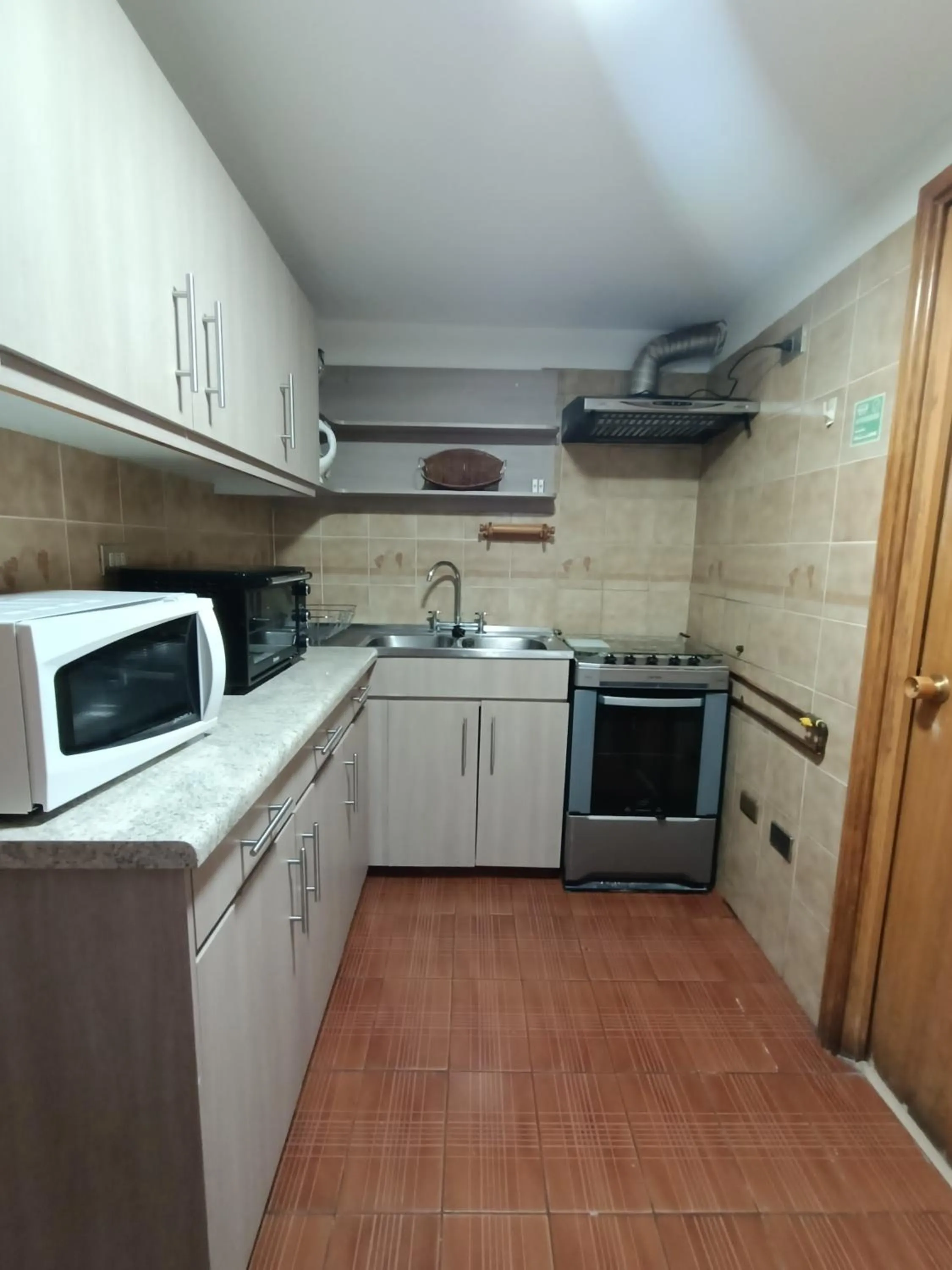 kitchen in Apart Enjoy Pucón