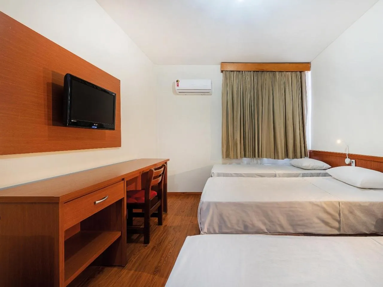 Bed in Hotel Nacional Inn Limeira