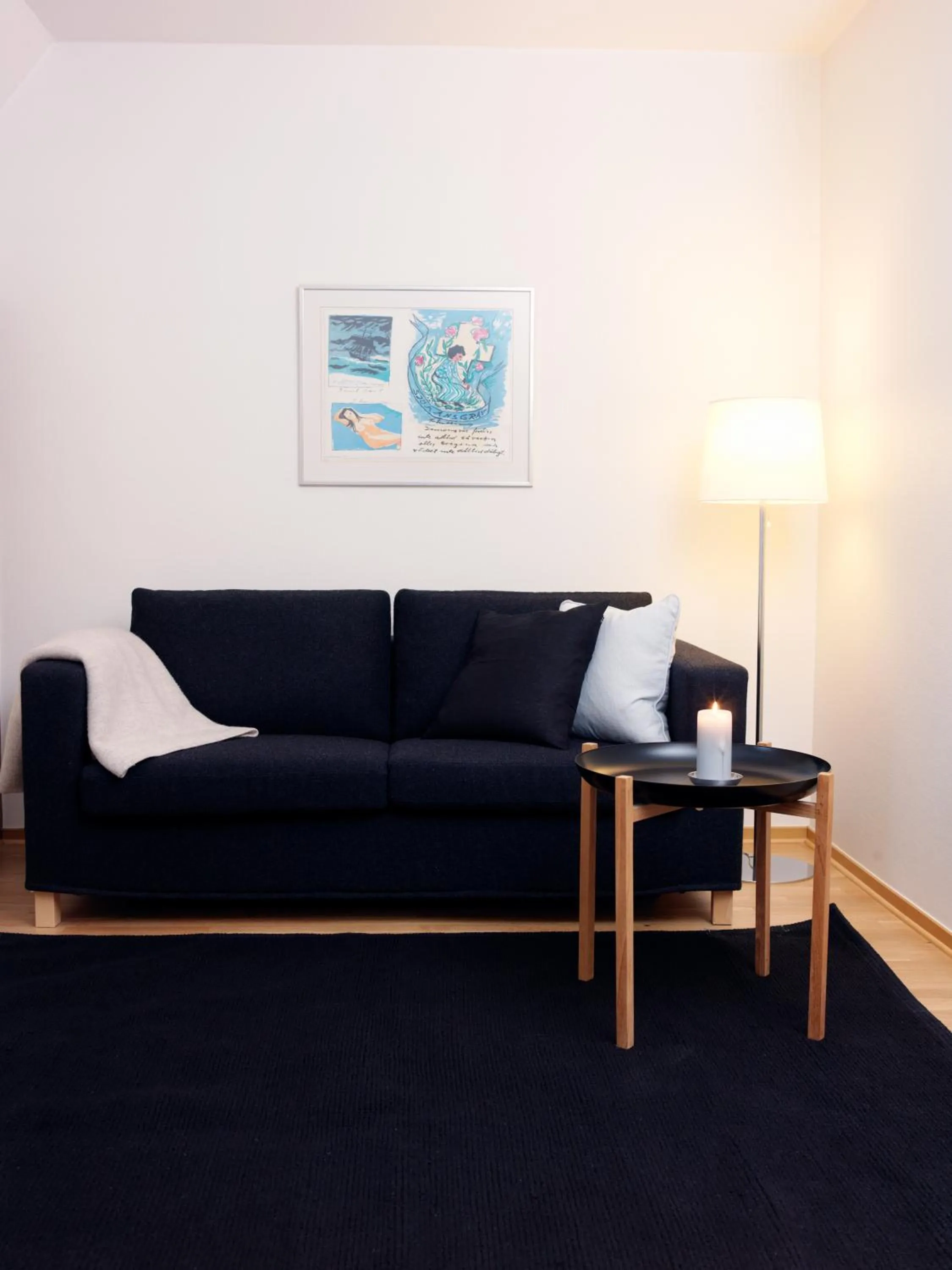 Living room in Hotel Kockska Gården