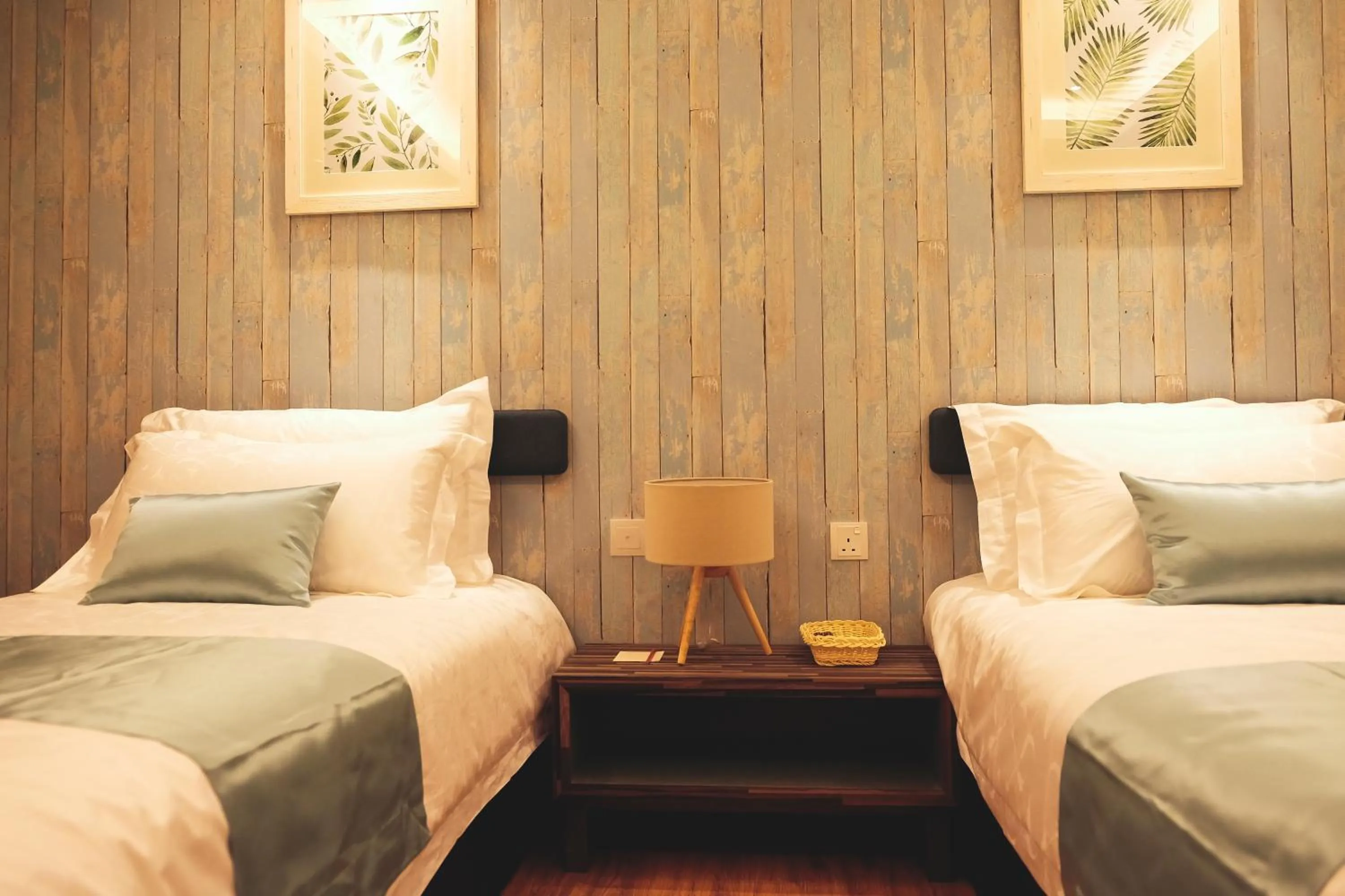 Decorative detail, Bed in Sojourn Spa Hotel