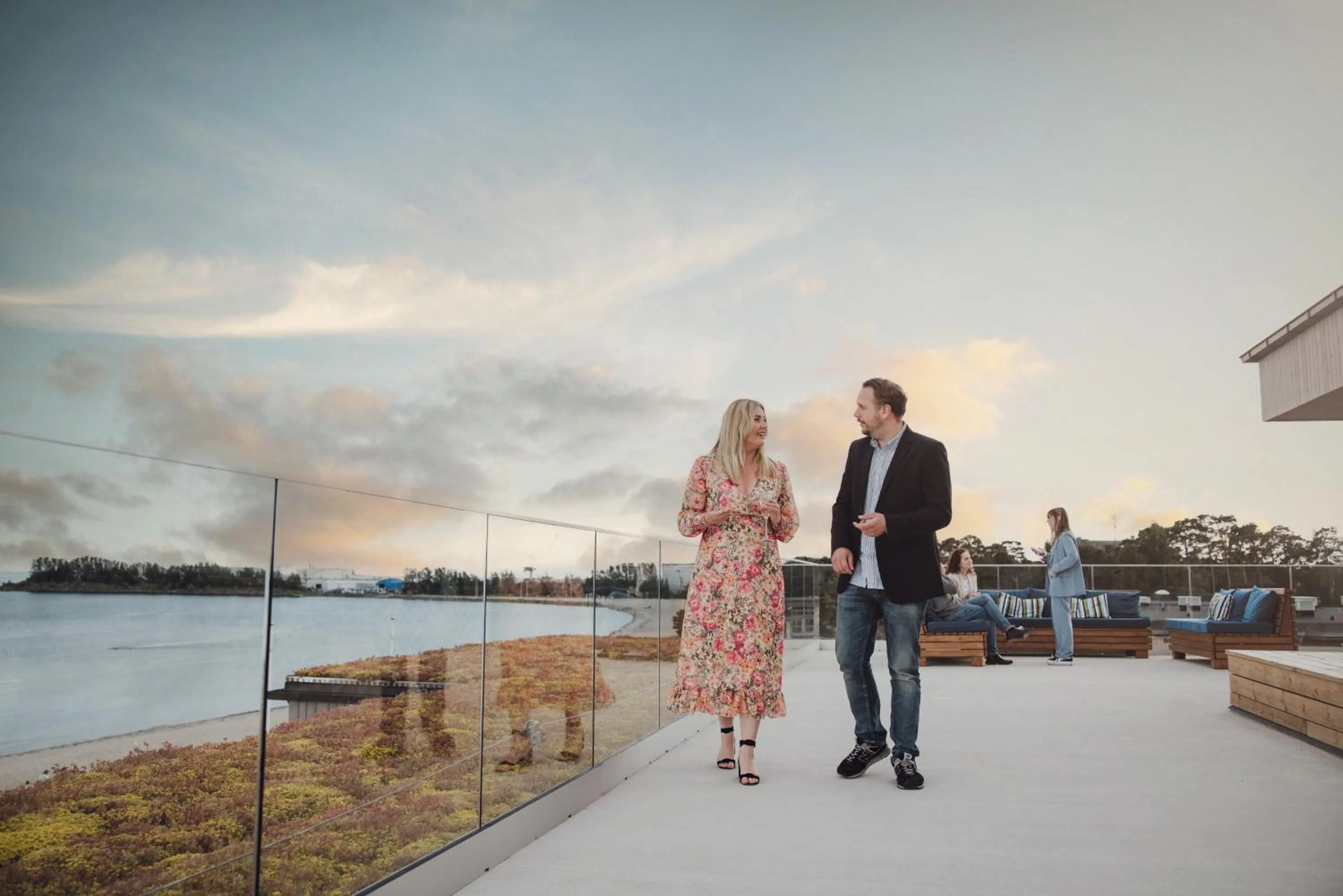 Balcony/Terrace in Åhus Seaside