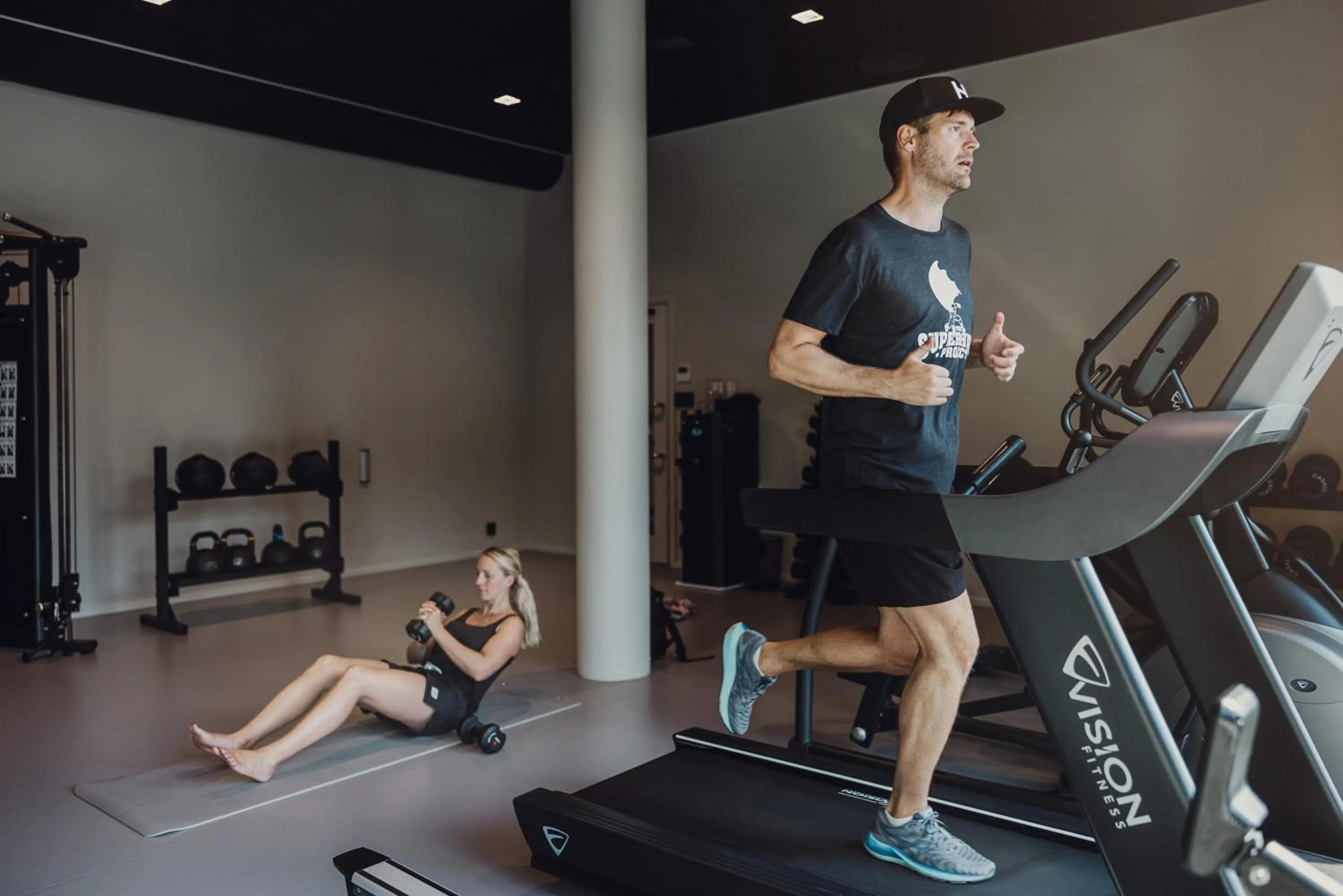 Fitness centre/facilities in Åhus Seaside