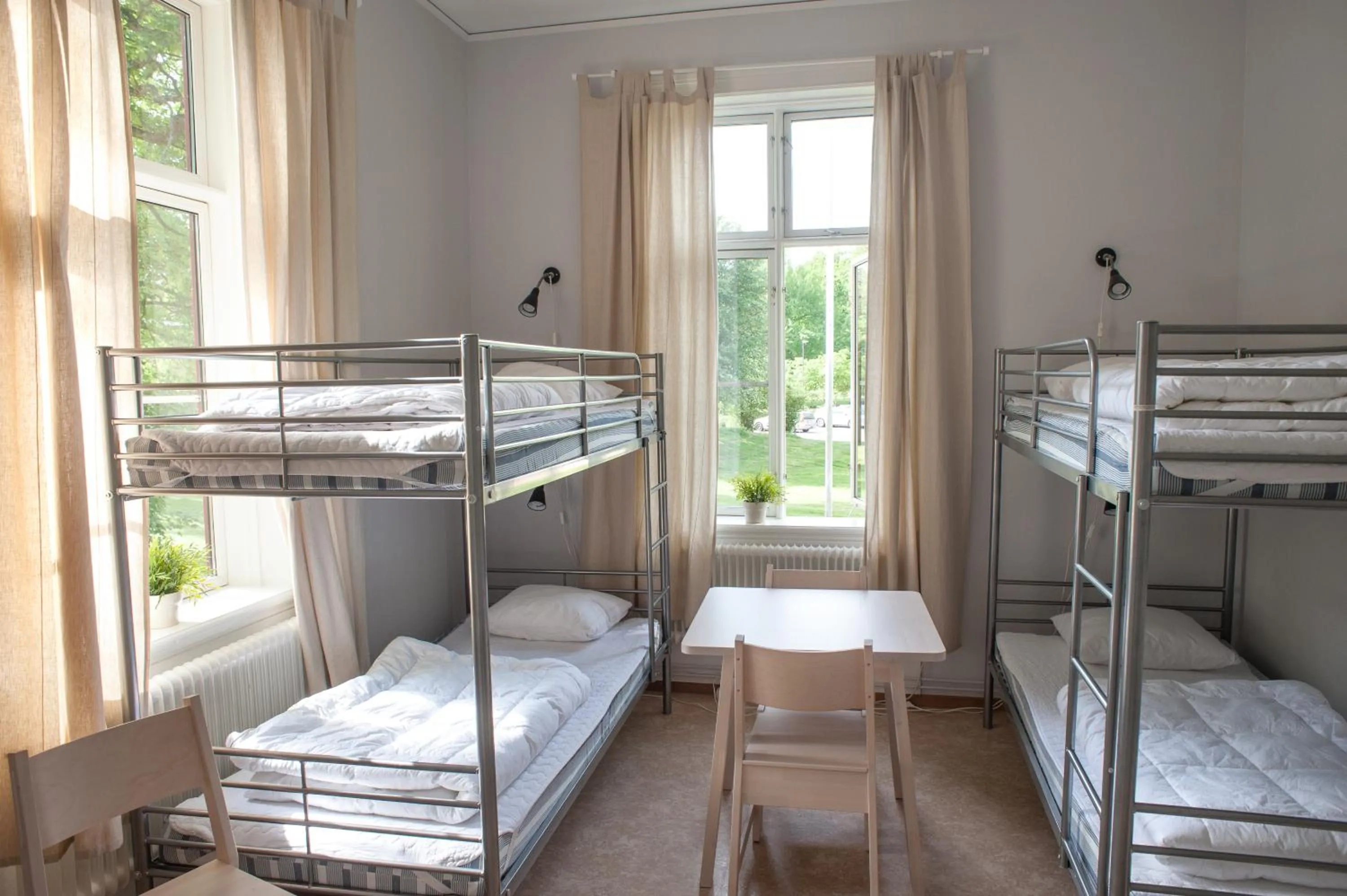 Bed in Ronneby Brunnspark Vandrarhem och B&B