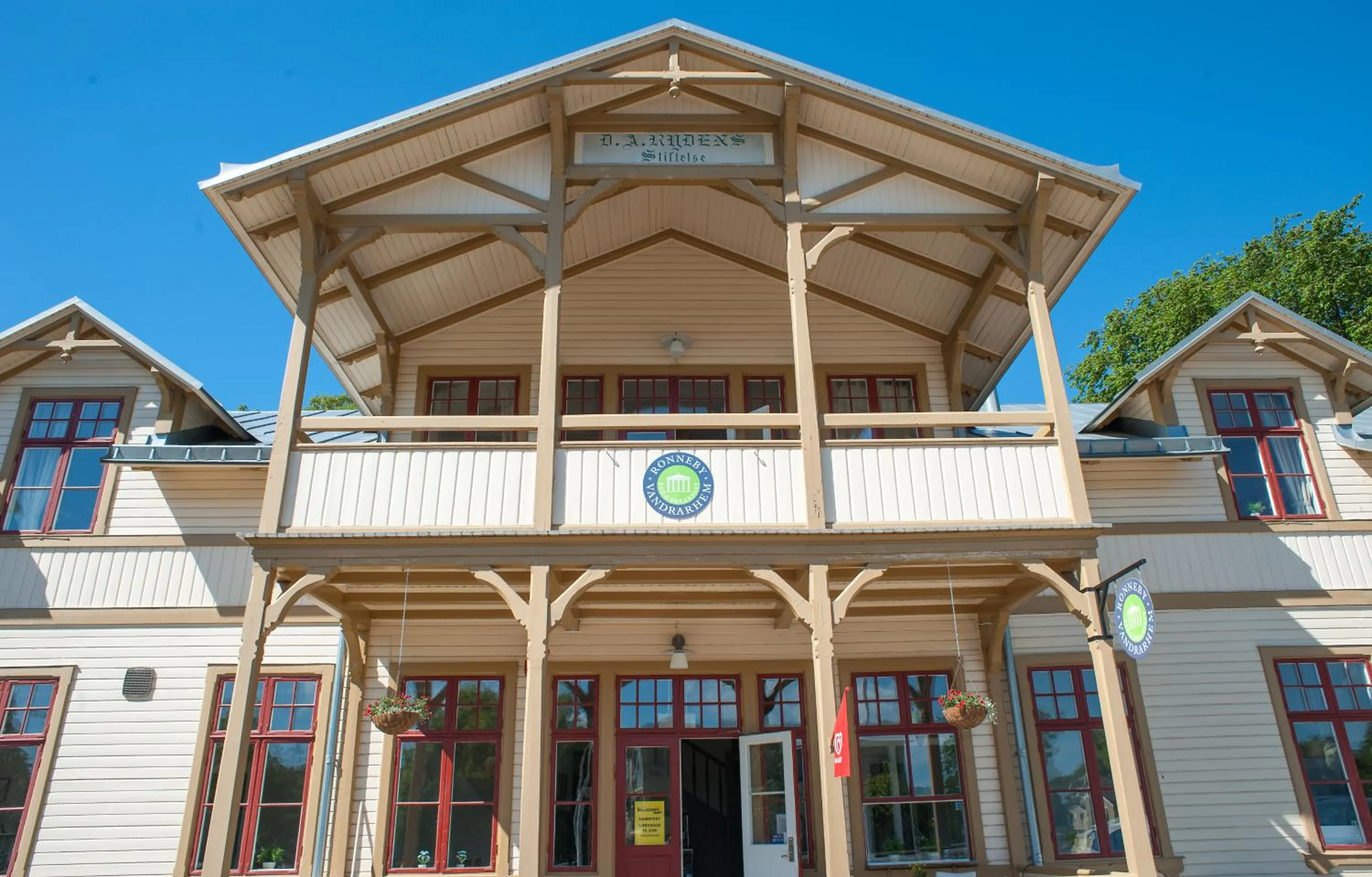 Property building in Ronneby Brunnspark Vandrarhem och B&B