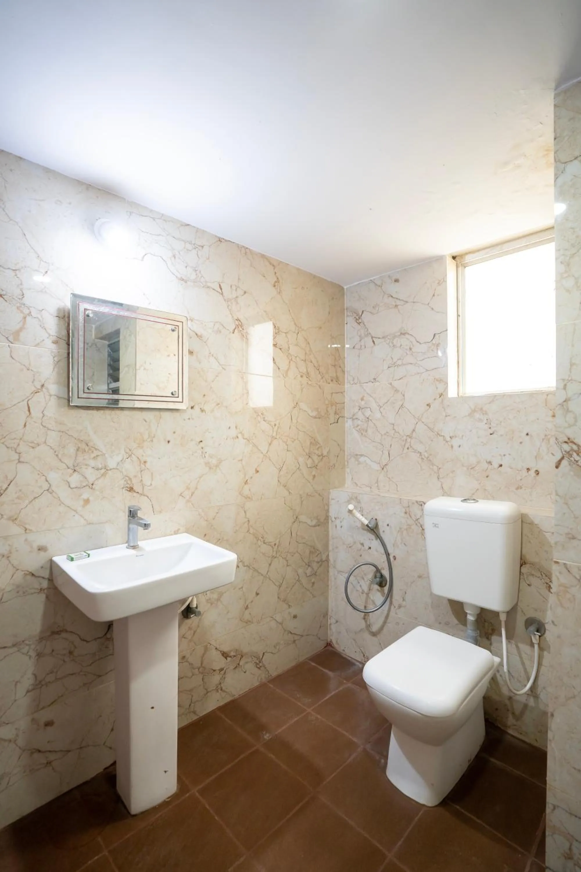 Toilet in Hotel Vyshak residency