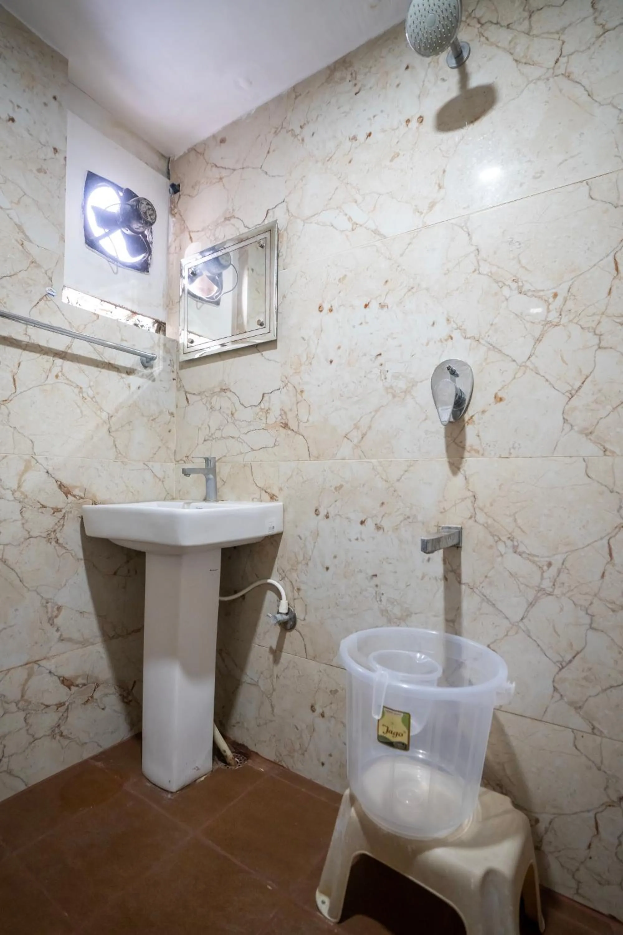 Toilet in Hotel Vyshak residency