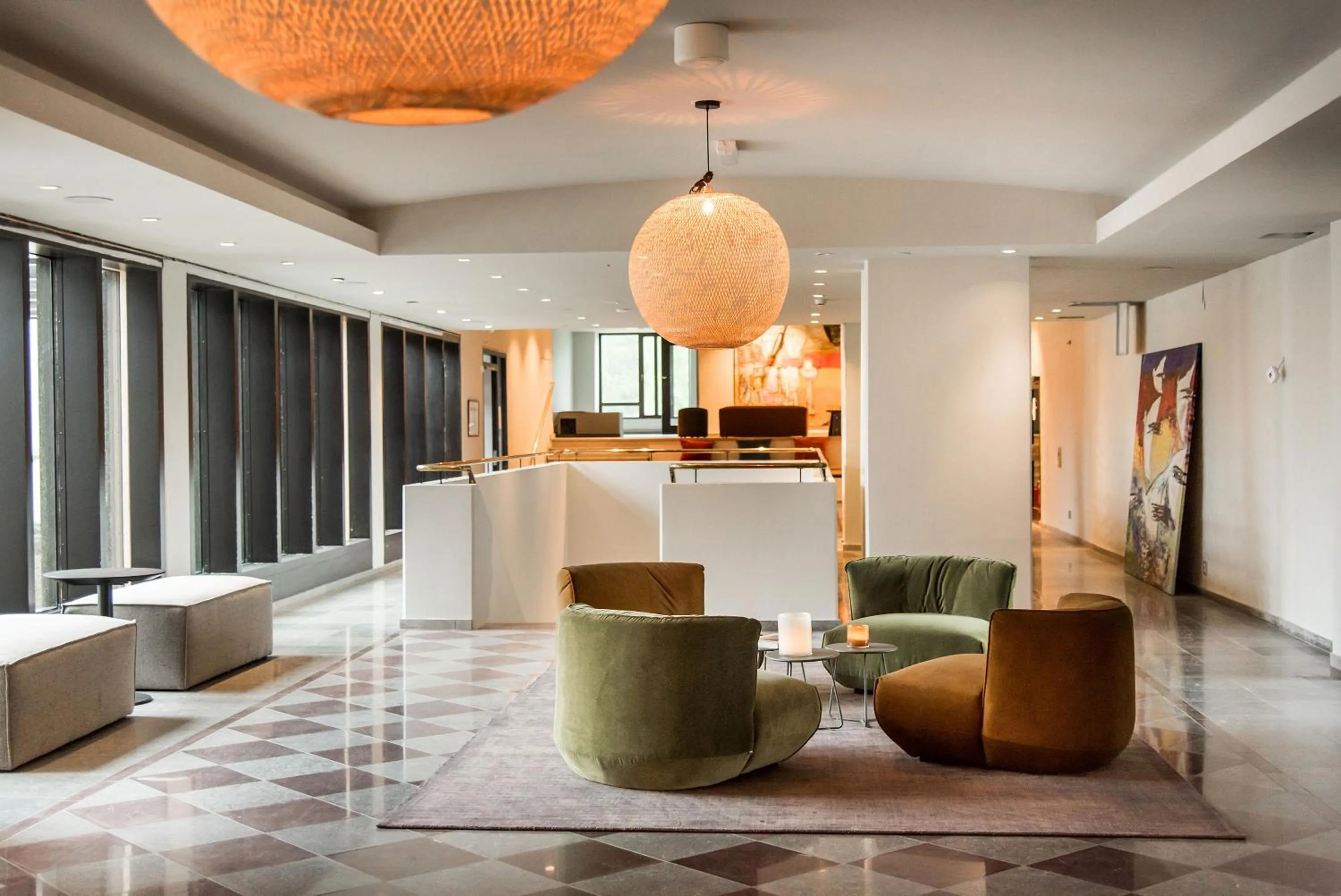 Lobby or reception in Billingehus