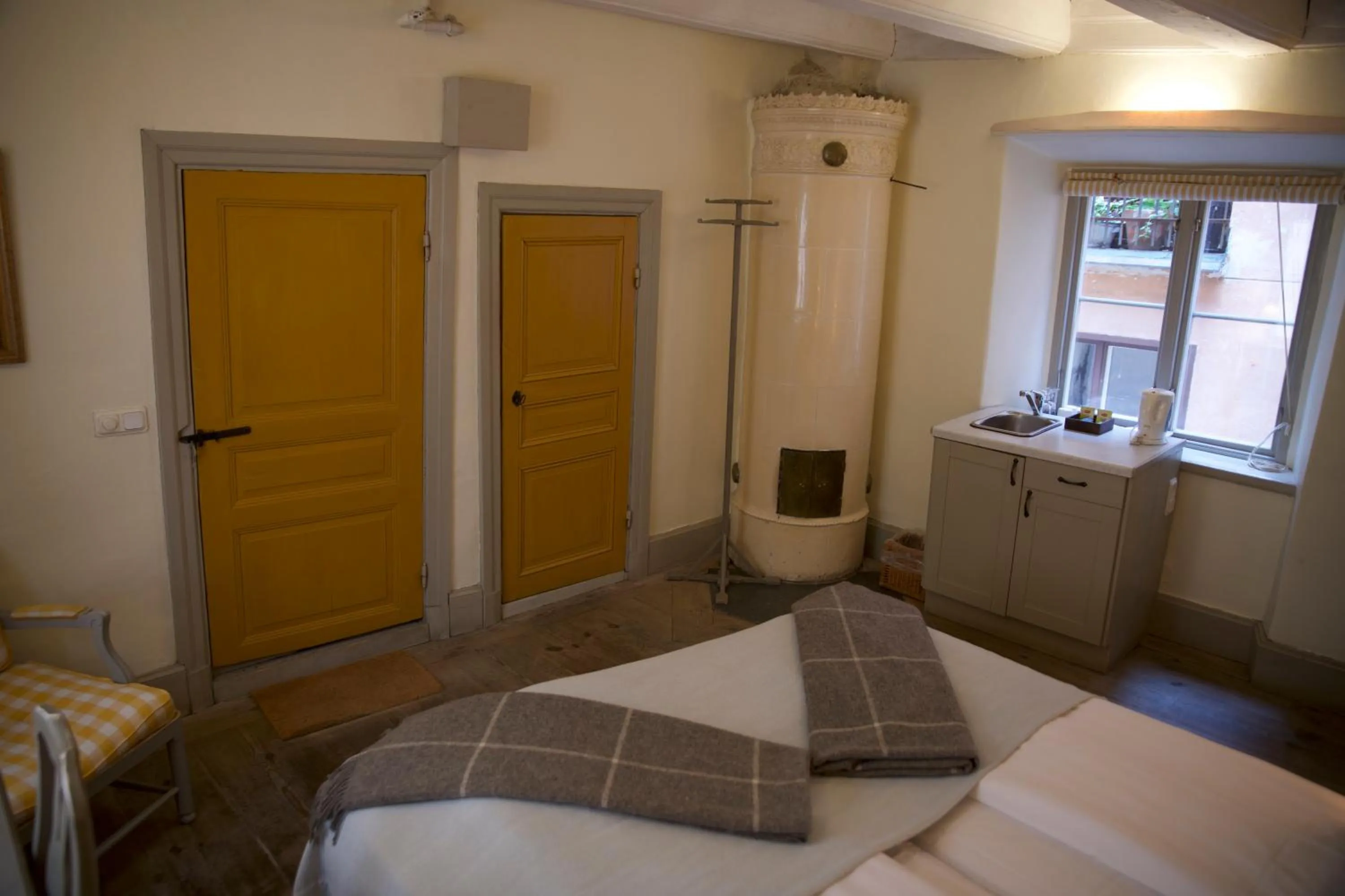 Bed in Hotel Sven Vintappare