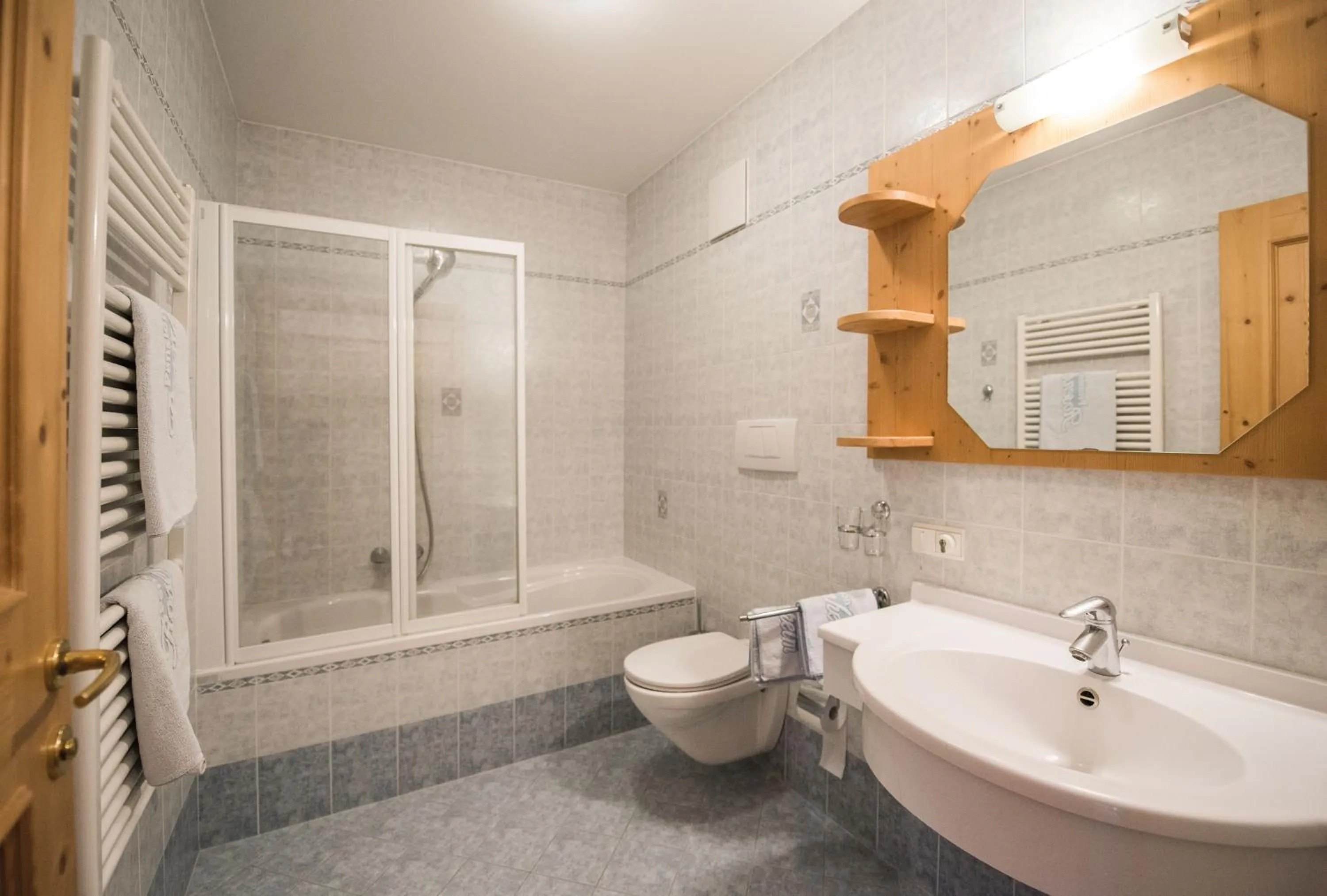 Toilet in Hotel Rosenheim