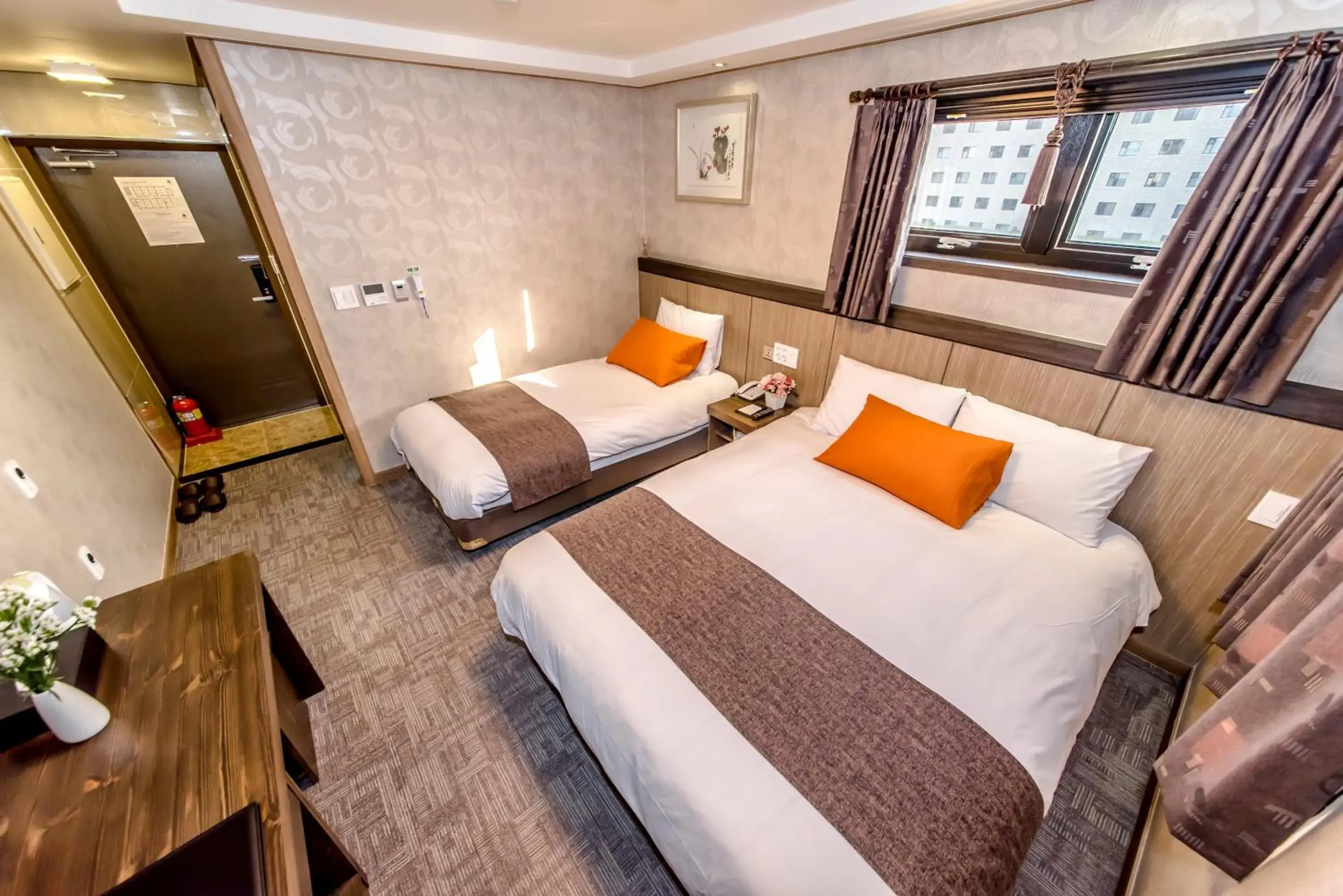 Photo of the whole room, Bed in Index Hotel J Dream Jeju Photo of the whole room, Bed in Index Hotel J Dream Jeju