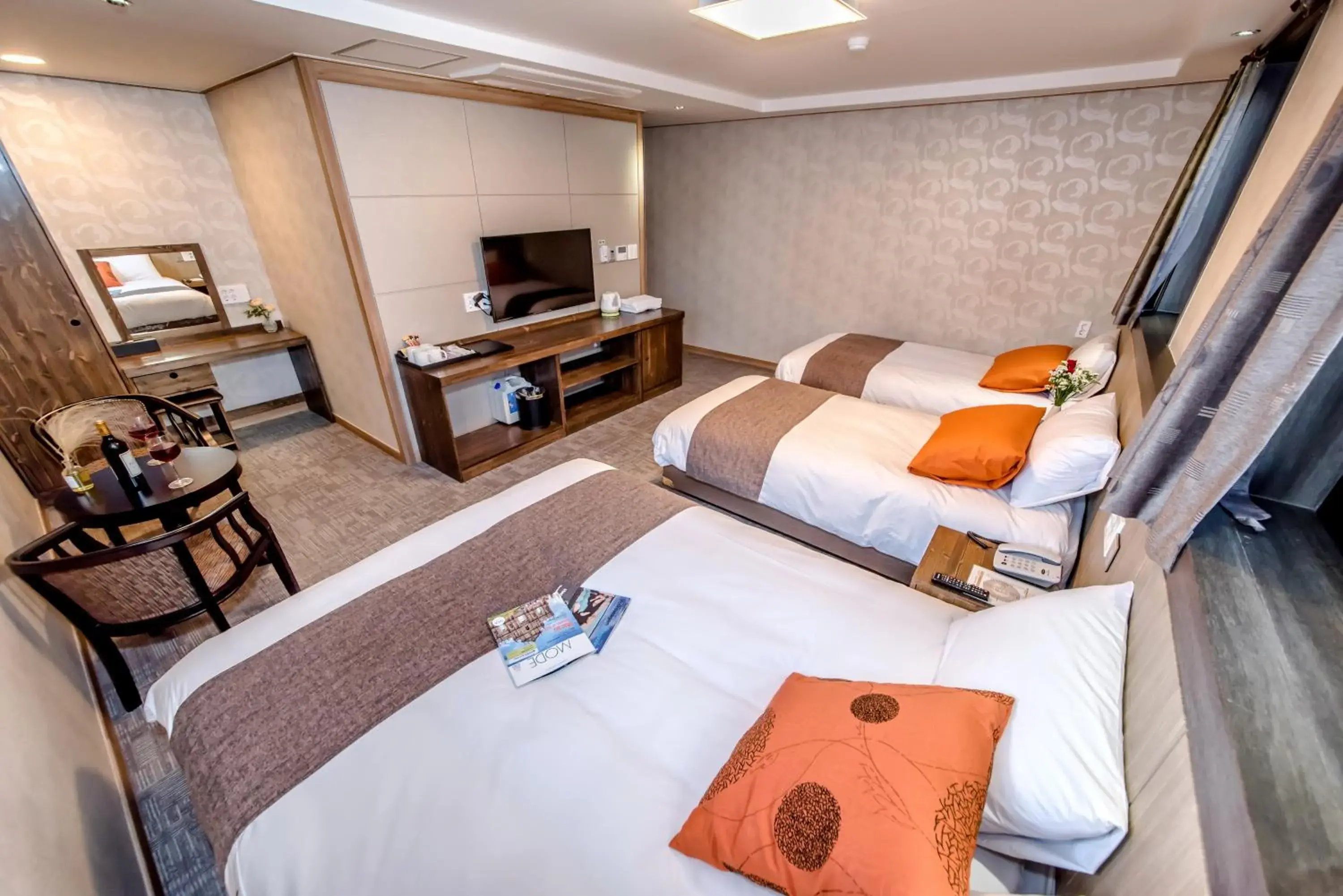 Photo of the whole room, Bed in Index Hotel J Dream Jeju Photo of the whole room, Bed in Index Hotel J Dream Jeju