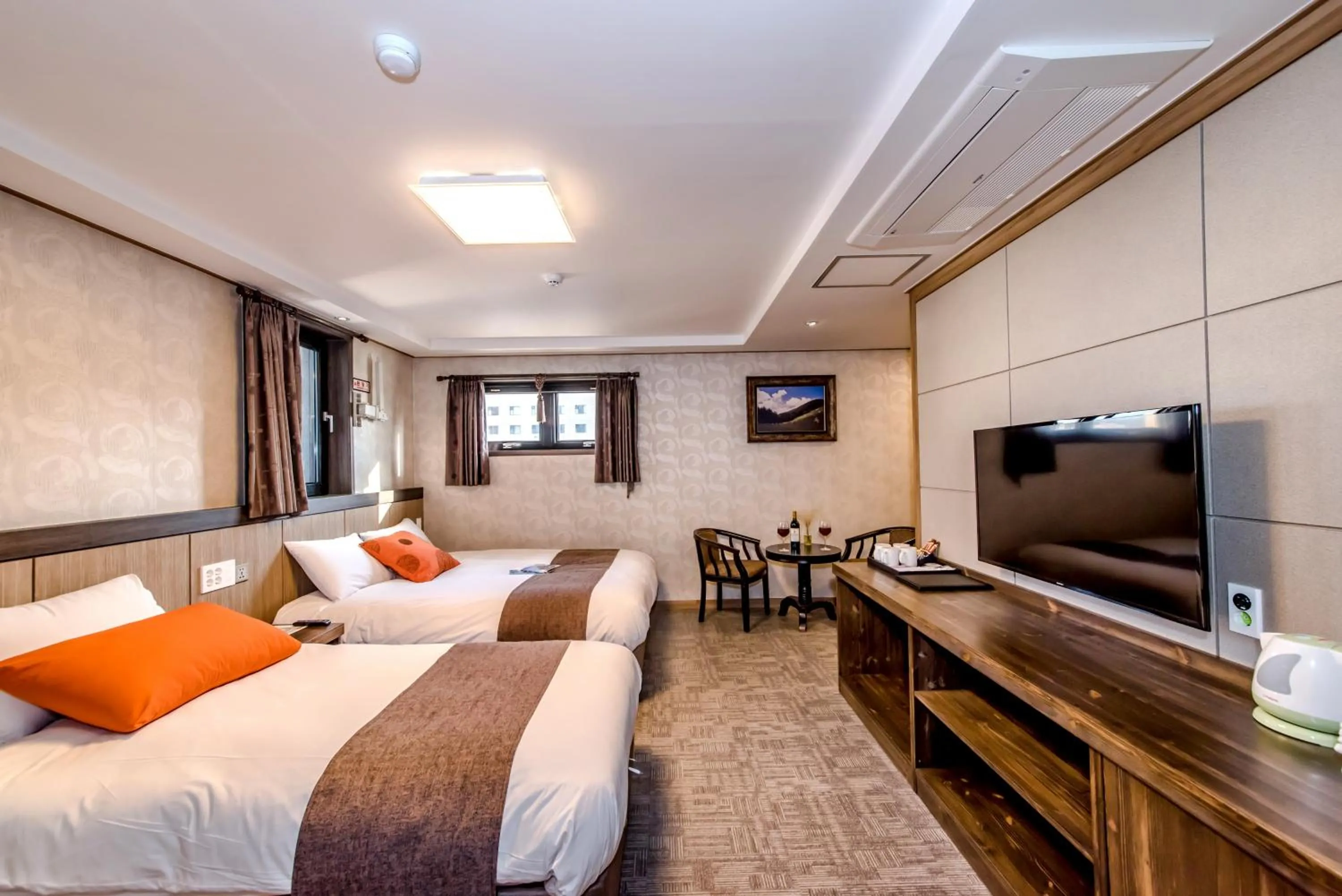 Photo of the whole room, Bed in Index Hotel J Dream Jeju