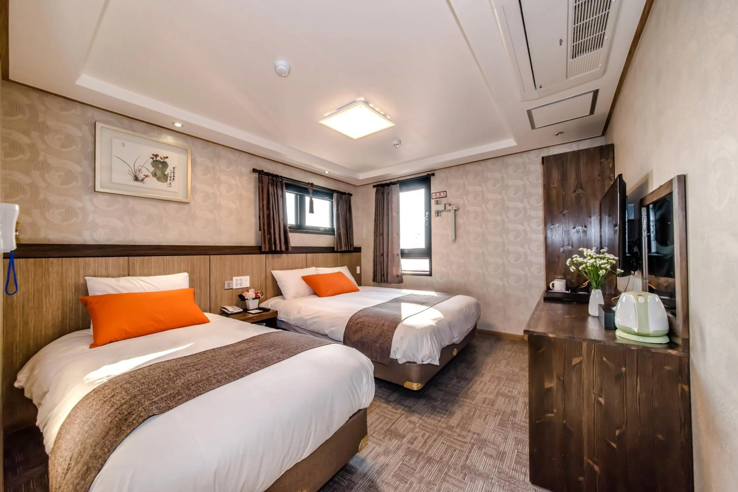 Photo of the whole room, Bed in Index Hotel J Dream Jeju