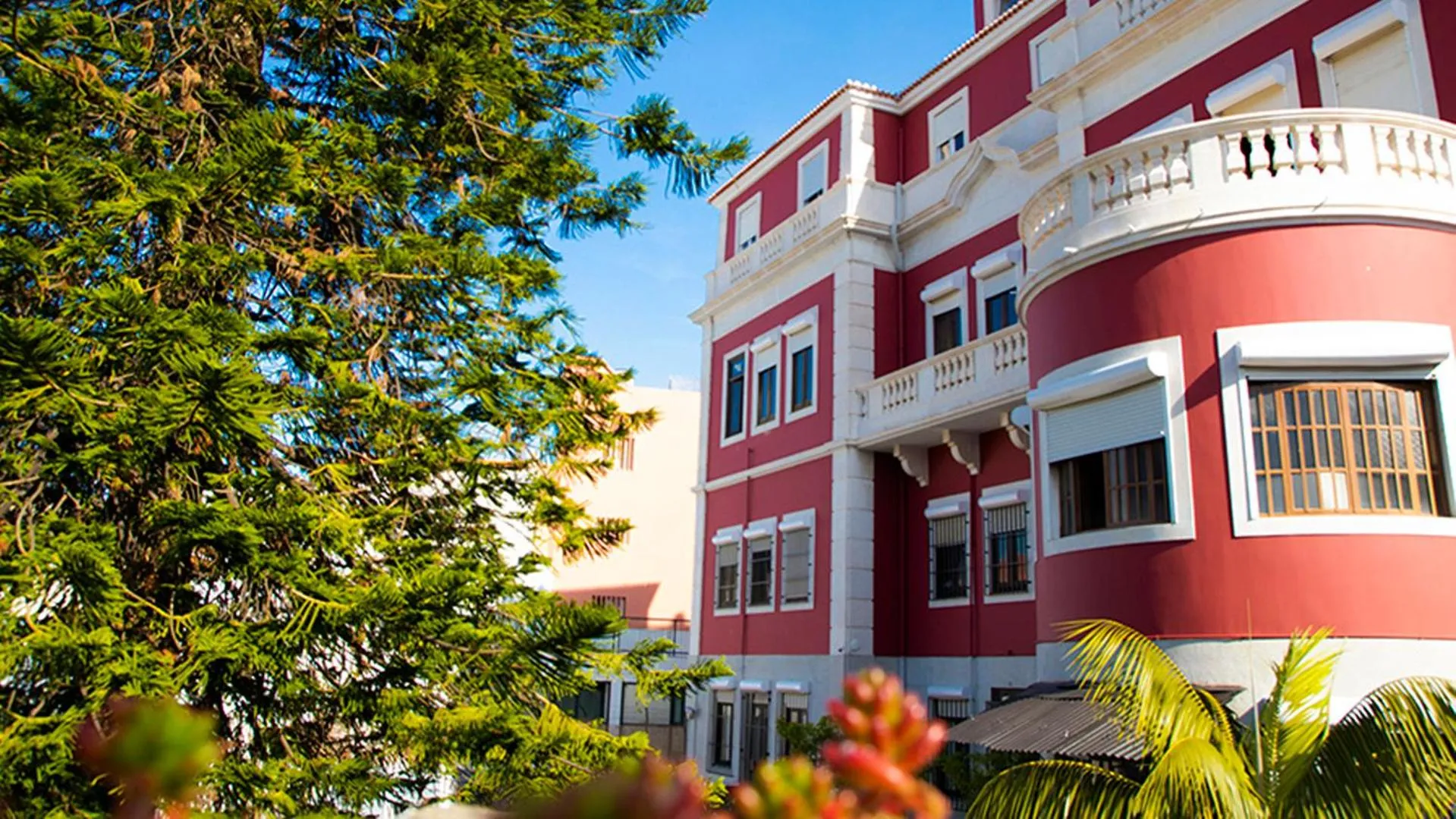 Garden in Sant Jordi Hostels Lisbon