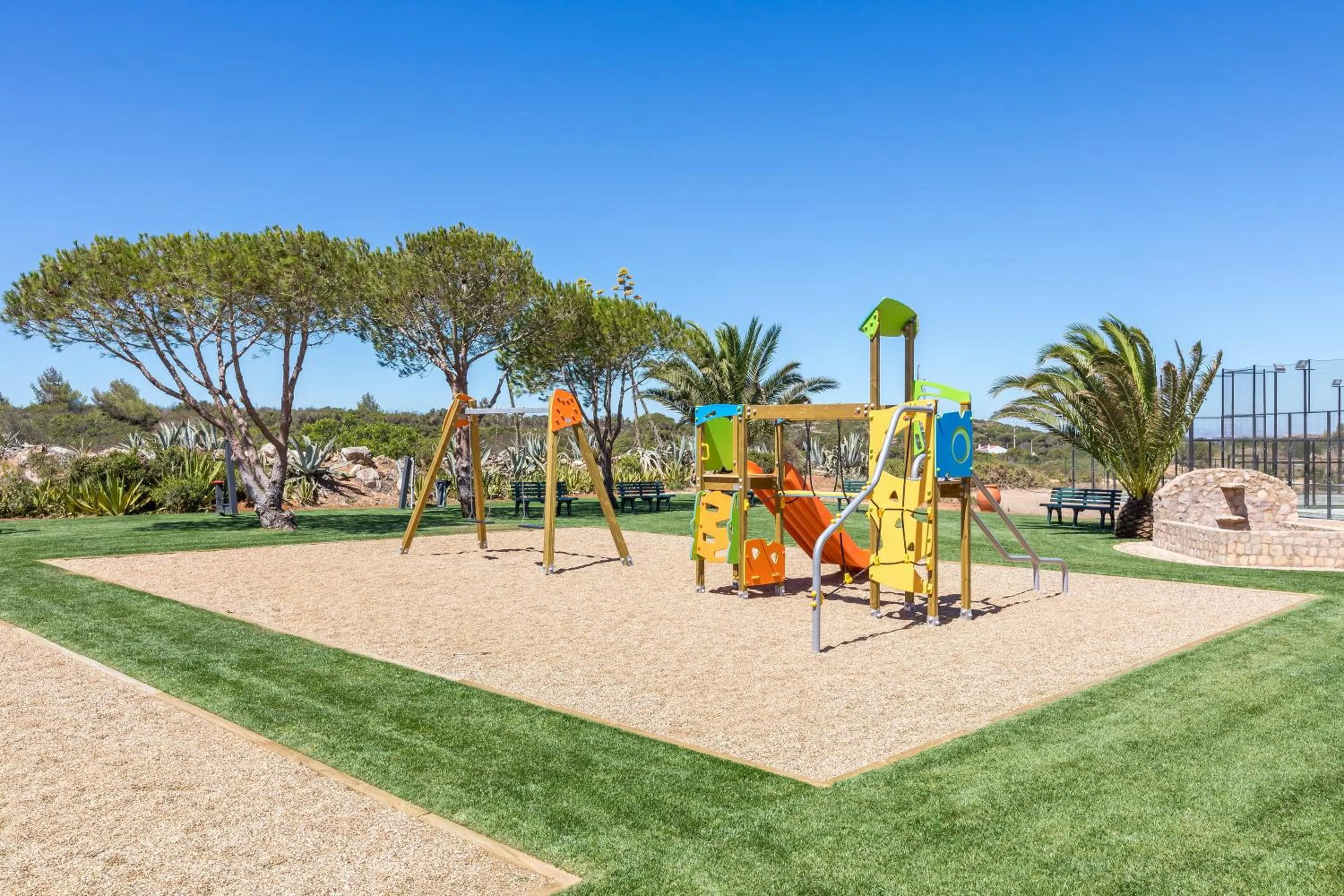 Children play ground in NAU Salema Beach Village