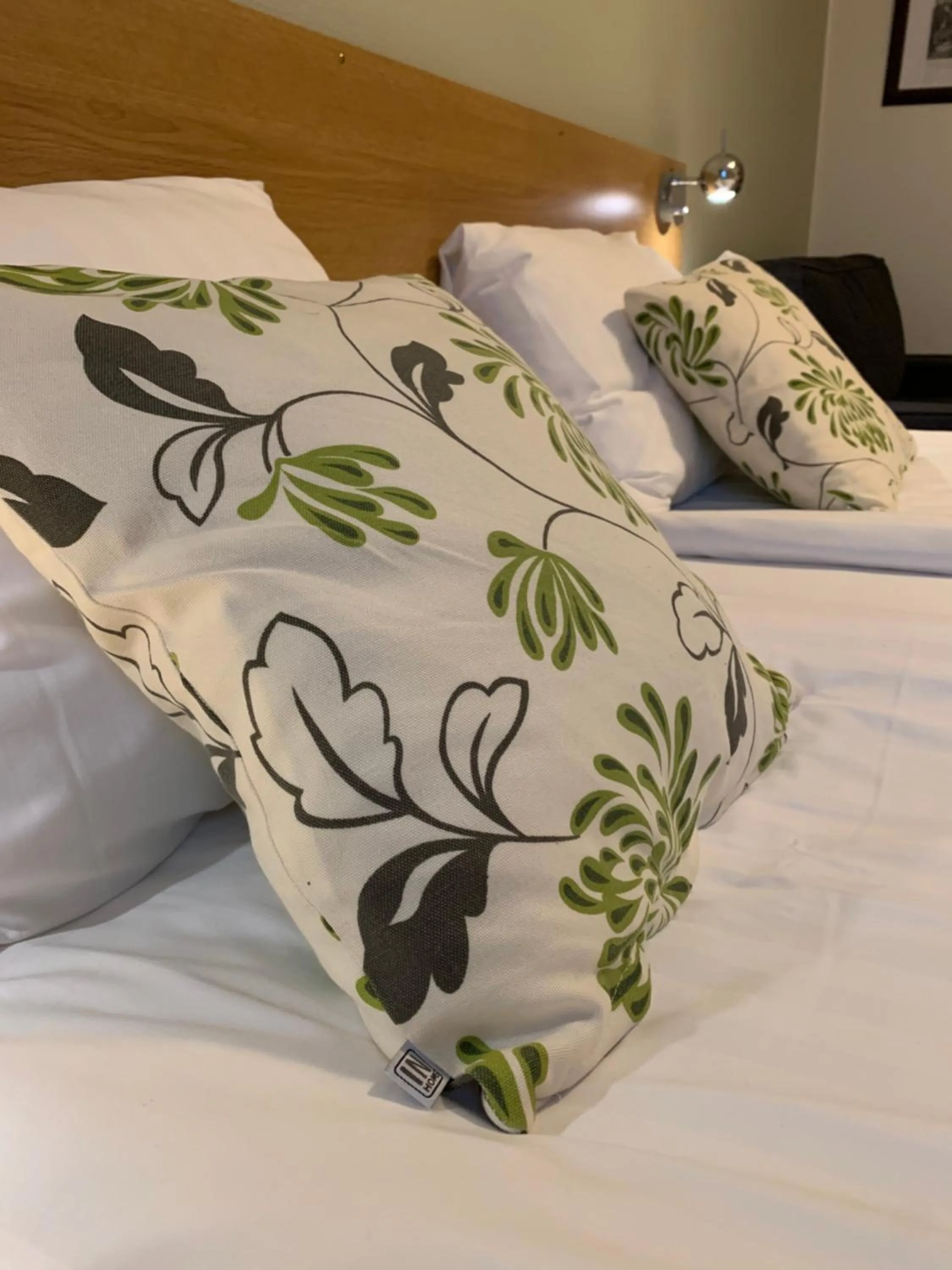 Decorative detail, Bed in Björkbackens Karaktärshotell