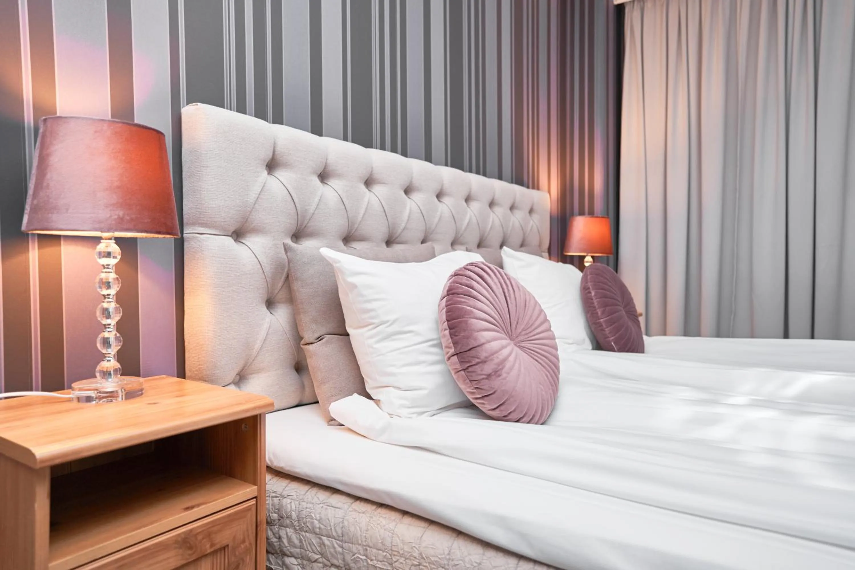 Bedroom, Bed in Björkbackens Karaktärshotell