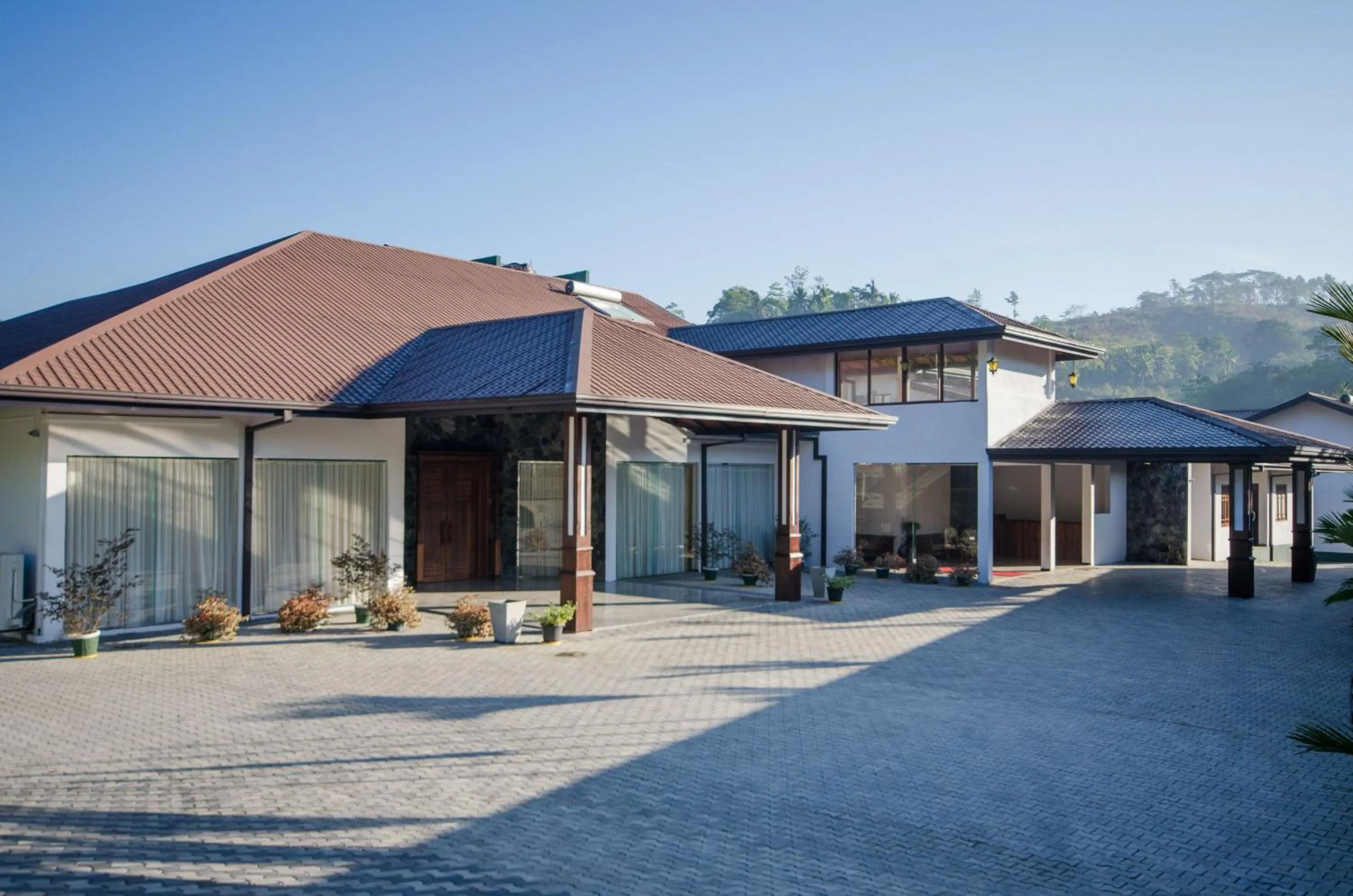 Facade/entrance in Okwin Resort