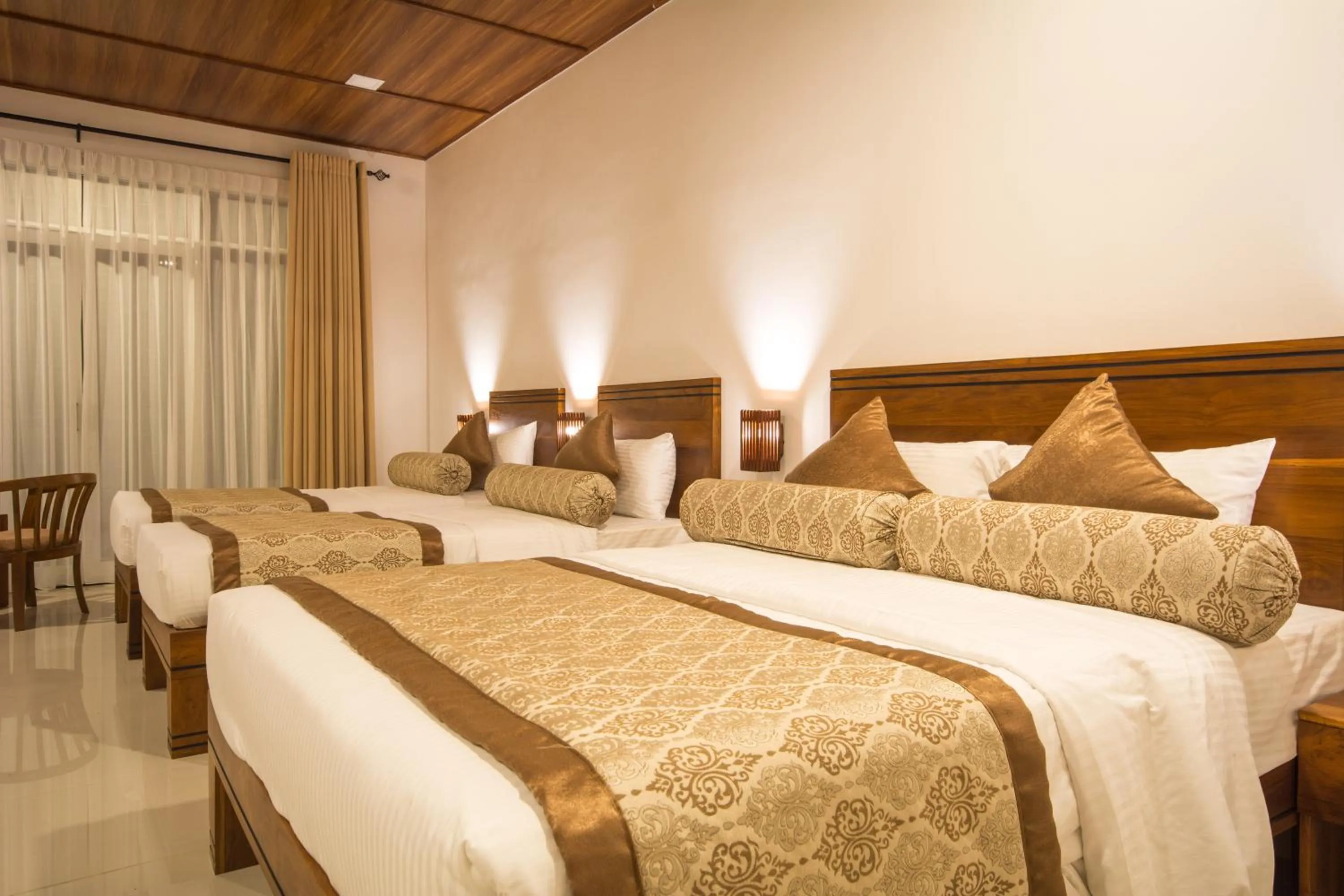 Bed in Okwin Resort