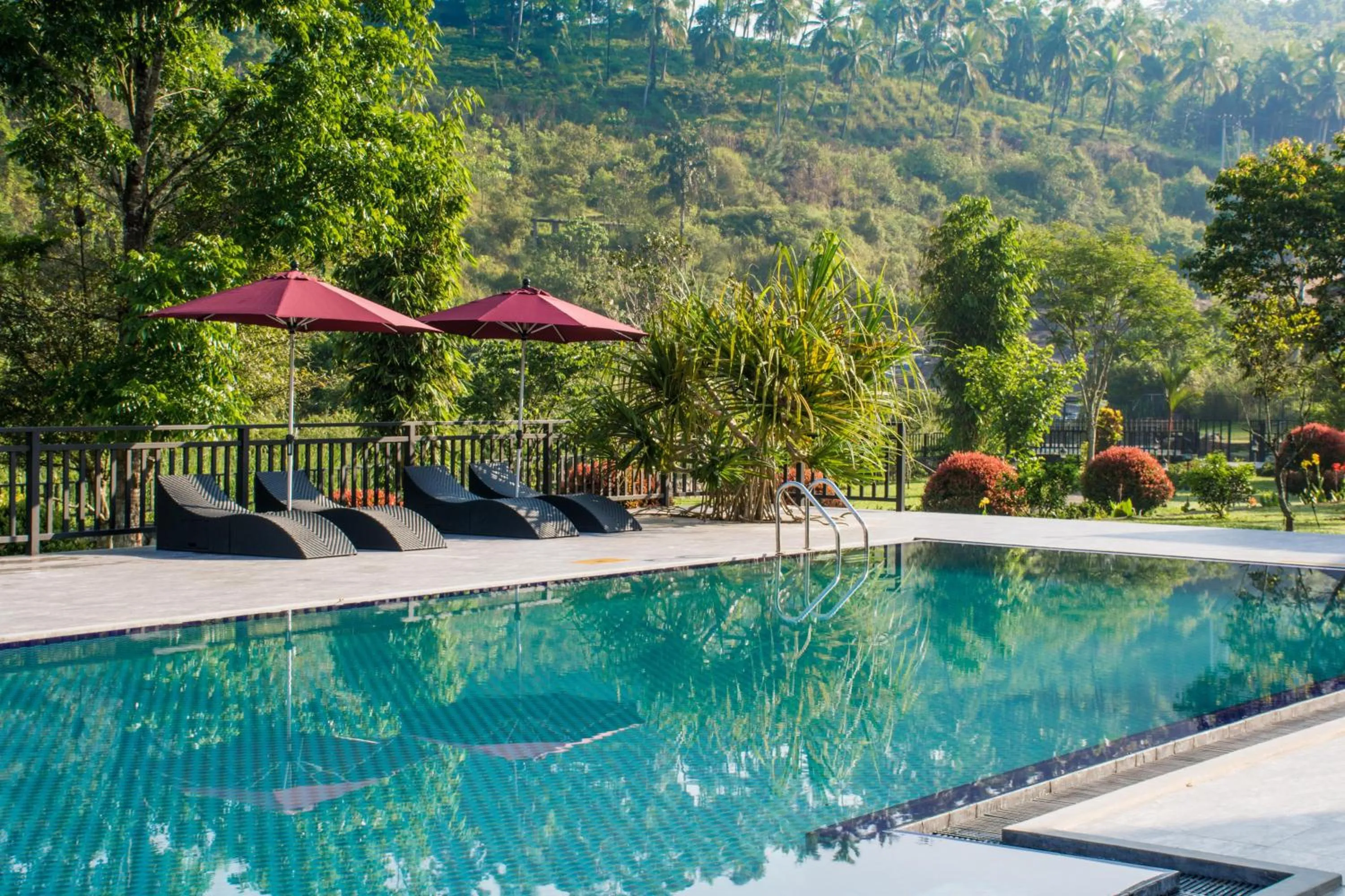 Swimming pool in Okwin Resort