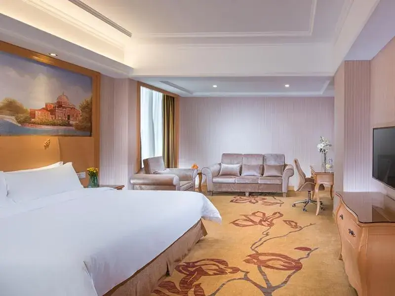 Bed in Vienna International Hotel Shenzhen Qianhai Bed in Vienna International Hotel Shenzhen Qianhai