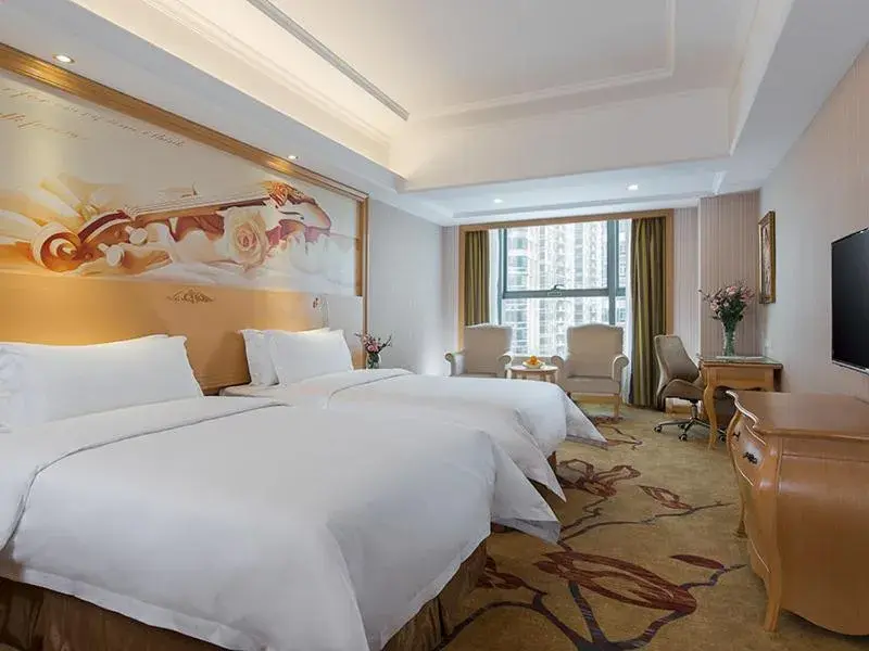Bed in Vienna International Hotel Shenzhen Qianhai Bed in Vienna International Hotel Shenzhen Qianhai