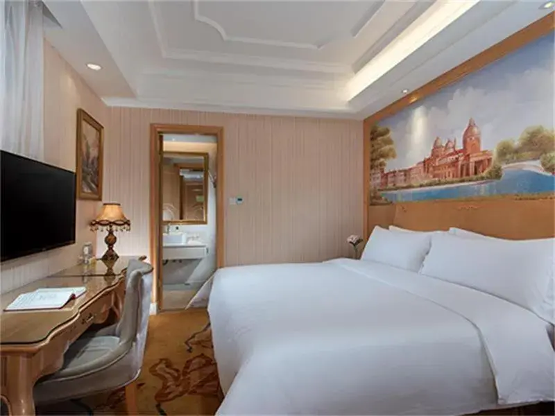Bed in Vienna International Hotel Shenzhen Qianhai Bed in Vienna International Hotel Shenzhen Qianhai