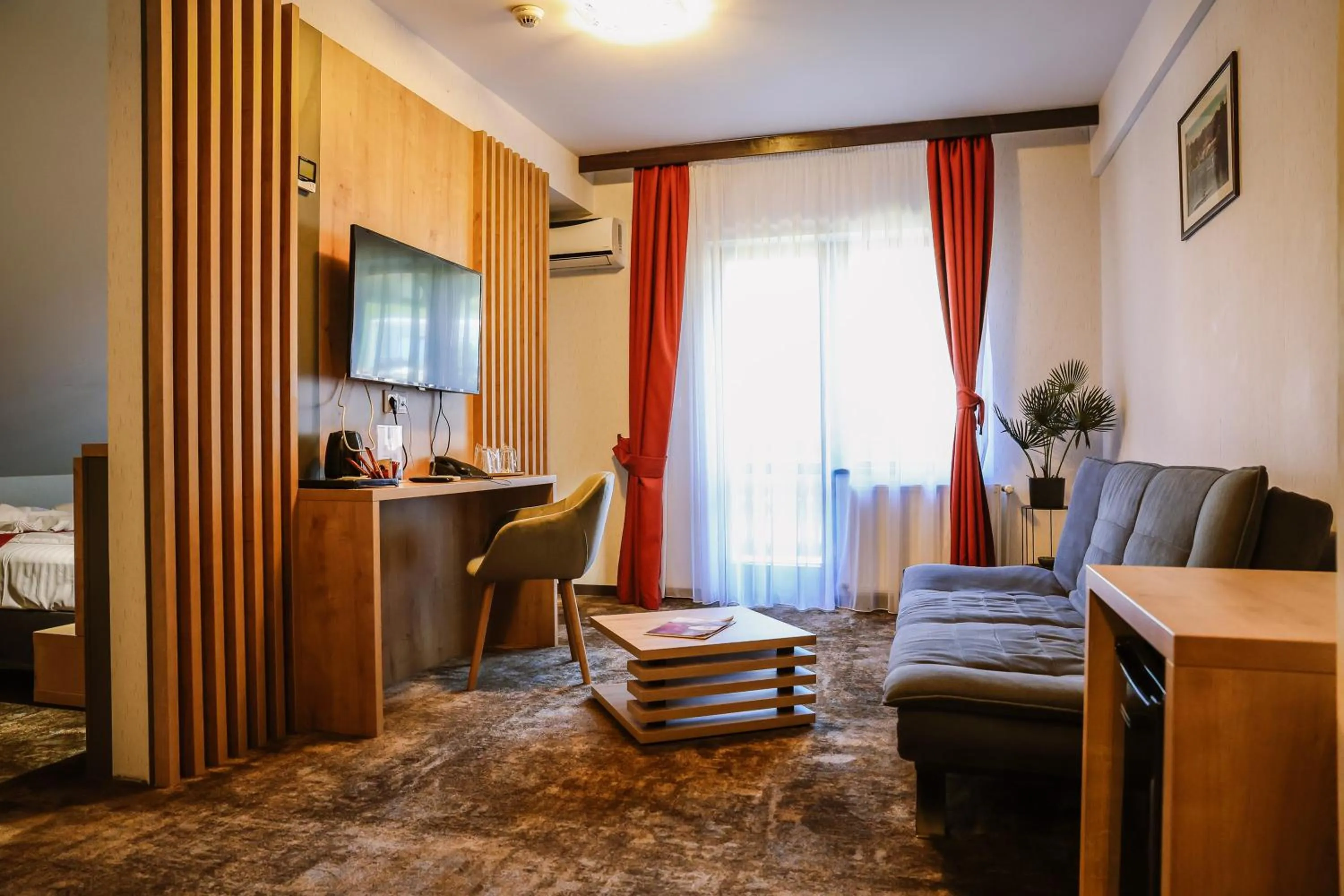 Bed in Hotel Relax Sovata