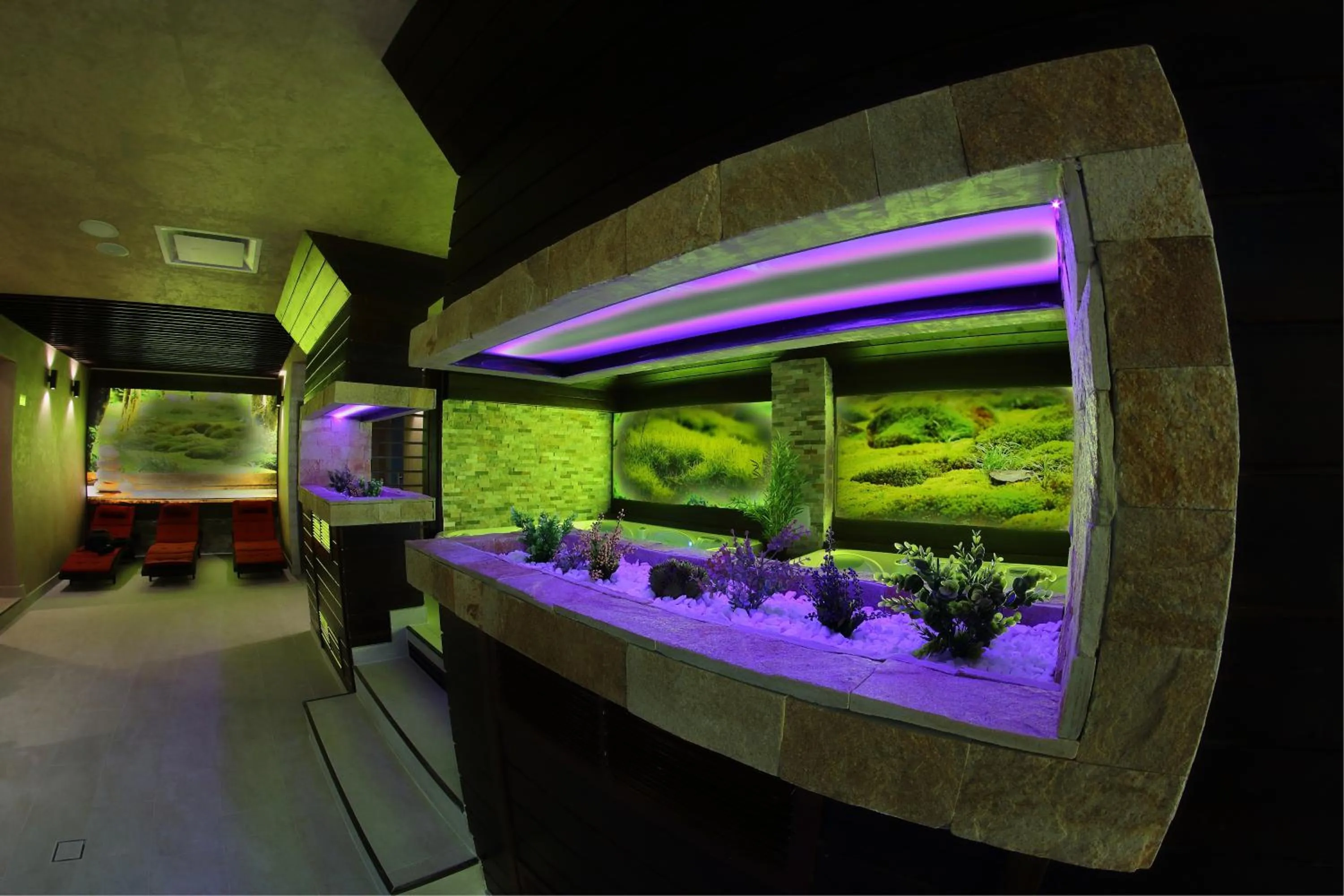 Spa and wellness centre/facilities in Hotel Relax Sovata