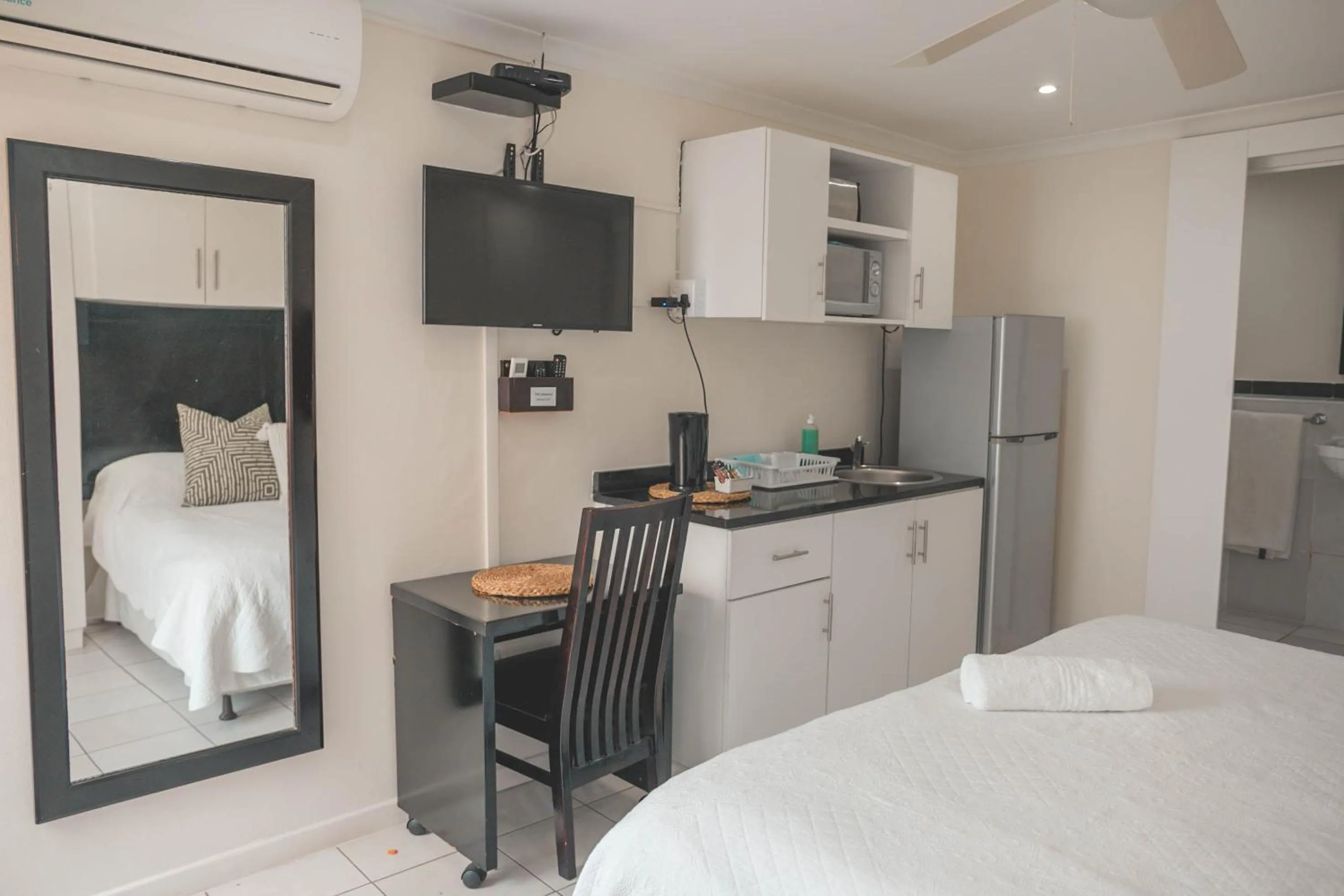 Bed in Beside Still Waters Boutique Hotel