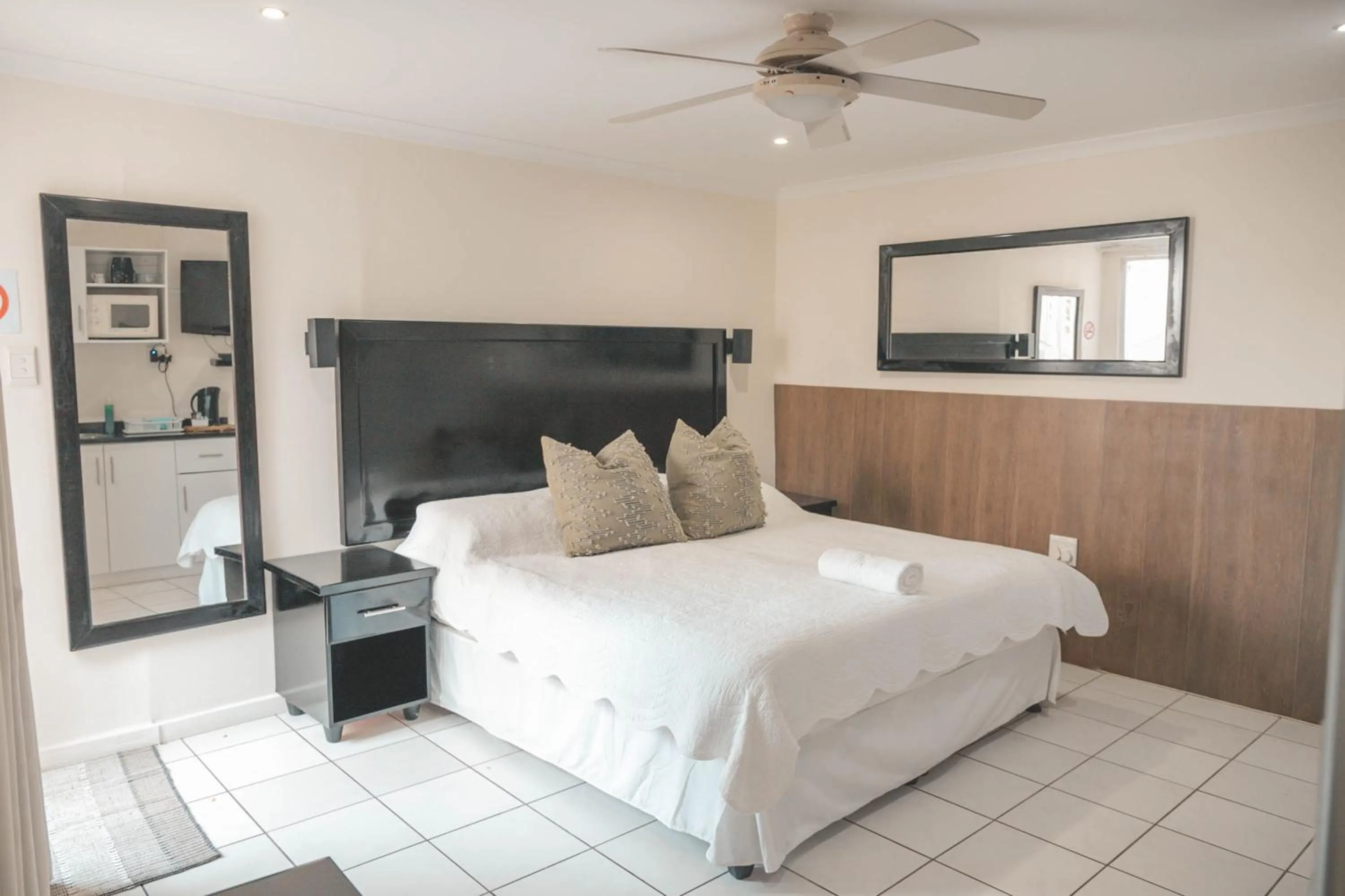 Bed in Beside Still Waters Boutique Hotel