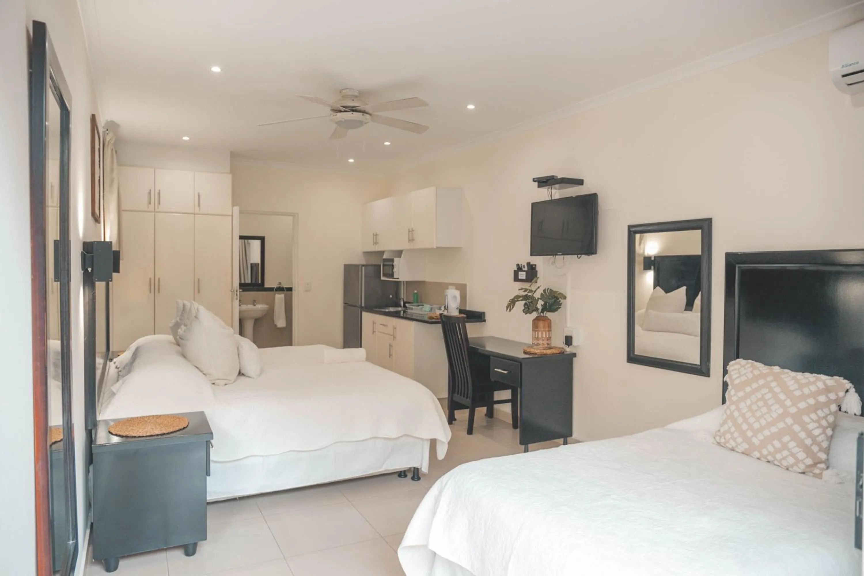 Bed in Beside Still Waters Boutique Hotel