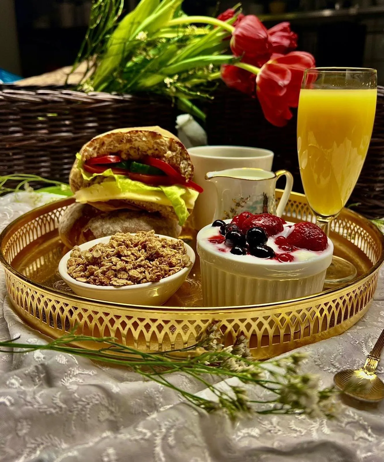 Breakfast in Madam Blå Hotel