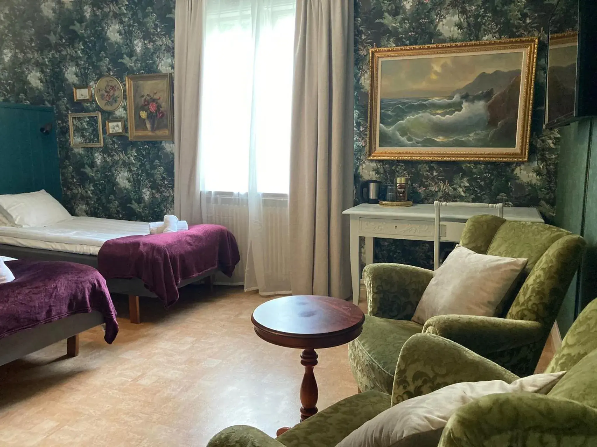 Twin Room - single occupancy in Hotell Tussilago i Essunga Twin Room - single occupancy in Hotell Tussilago i Essunga